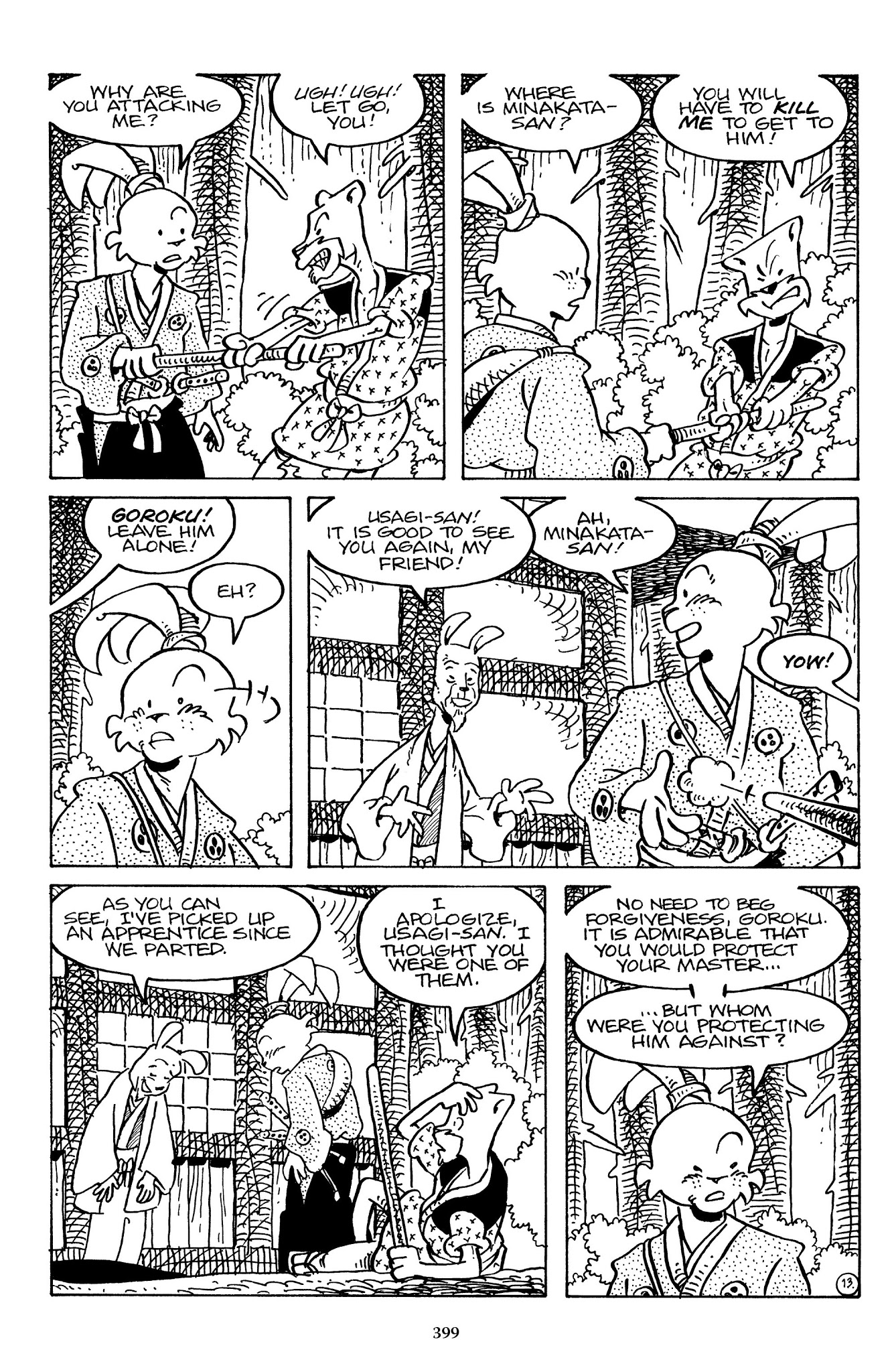 Read online The Usagi Yojimbo Saga comic -  Issue # TPB 7 - 392