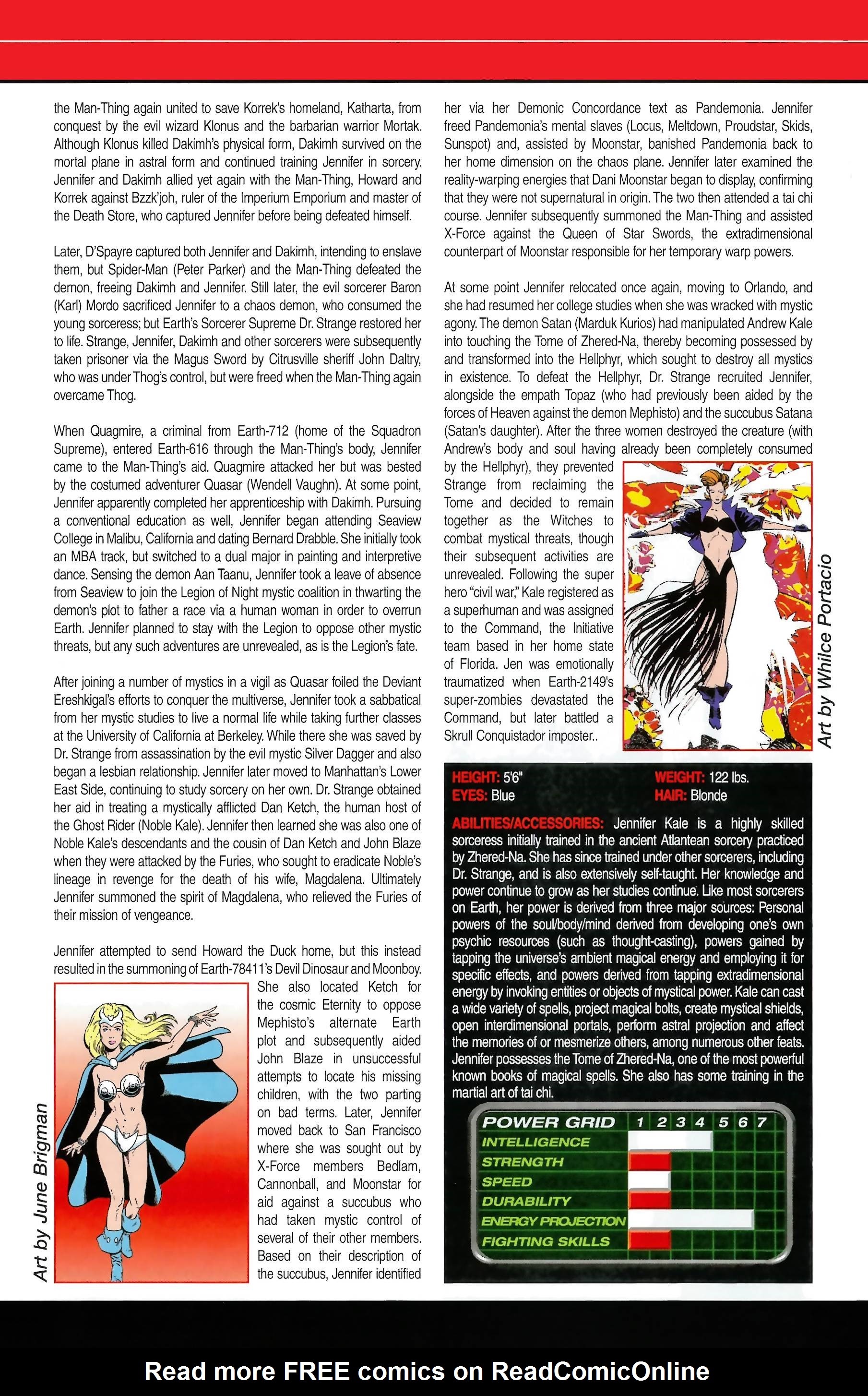 Read online Official Handbook of the Marvel Universe A to Z comic -  Issue # TPB 6 (Part 1) - 51