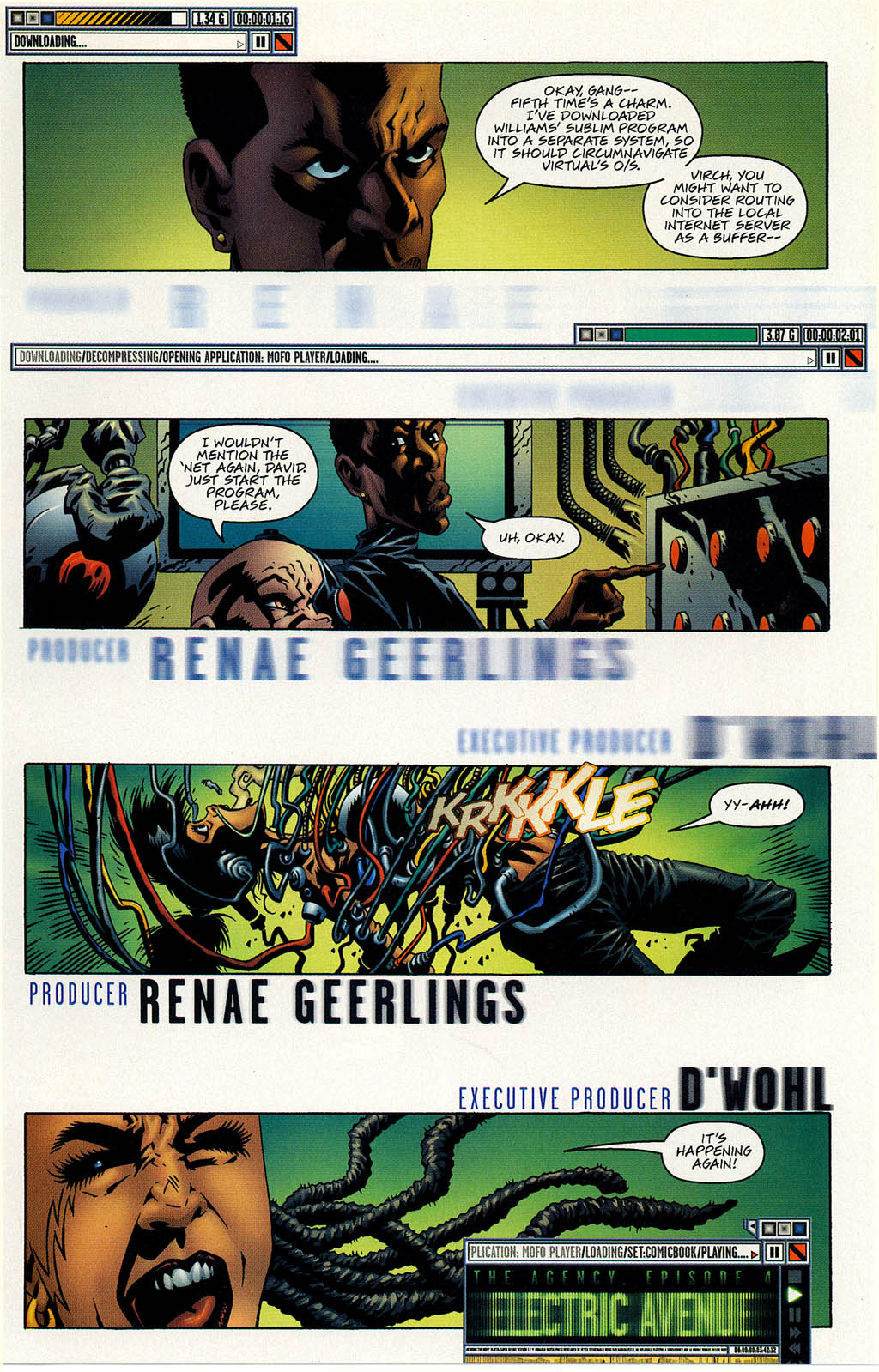 Read online The Agency comic -  Issue #4 - 5