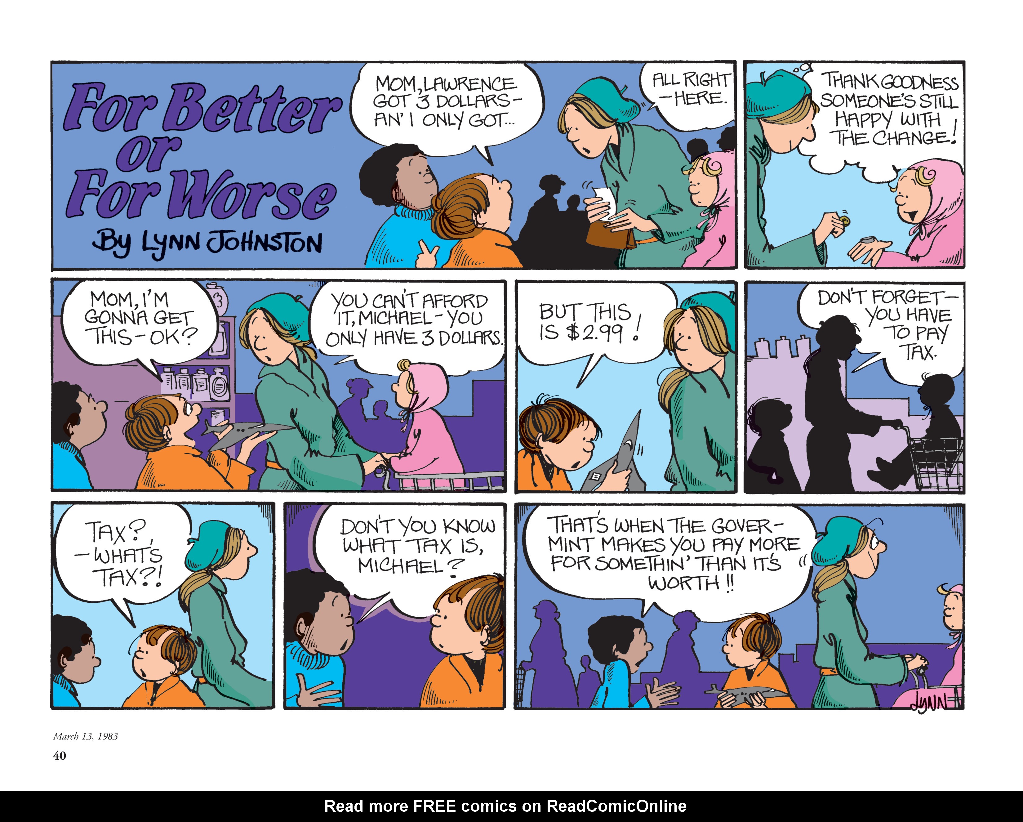 Read online For Better Or For Worse: The Complete Library comic -  Issue # TPB 2 (Part 1) - 40