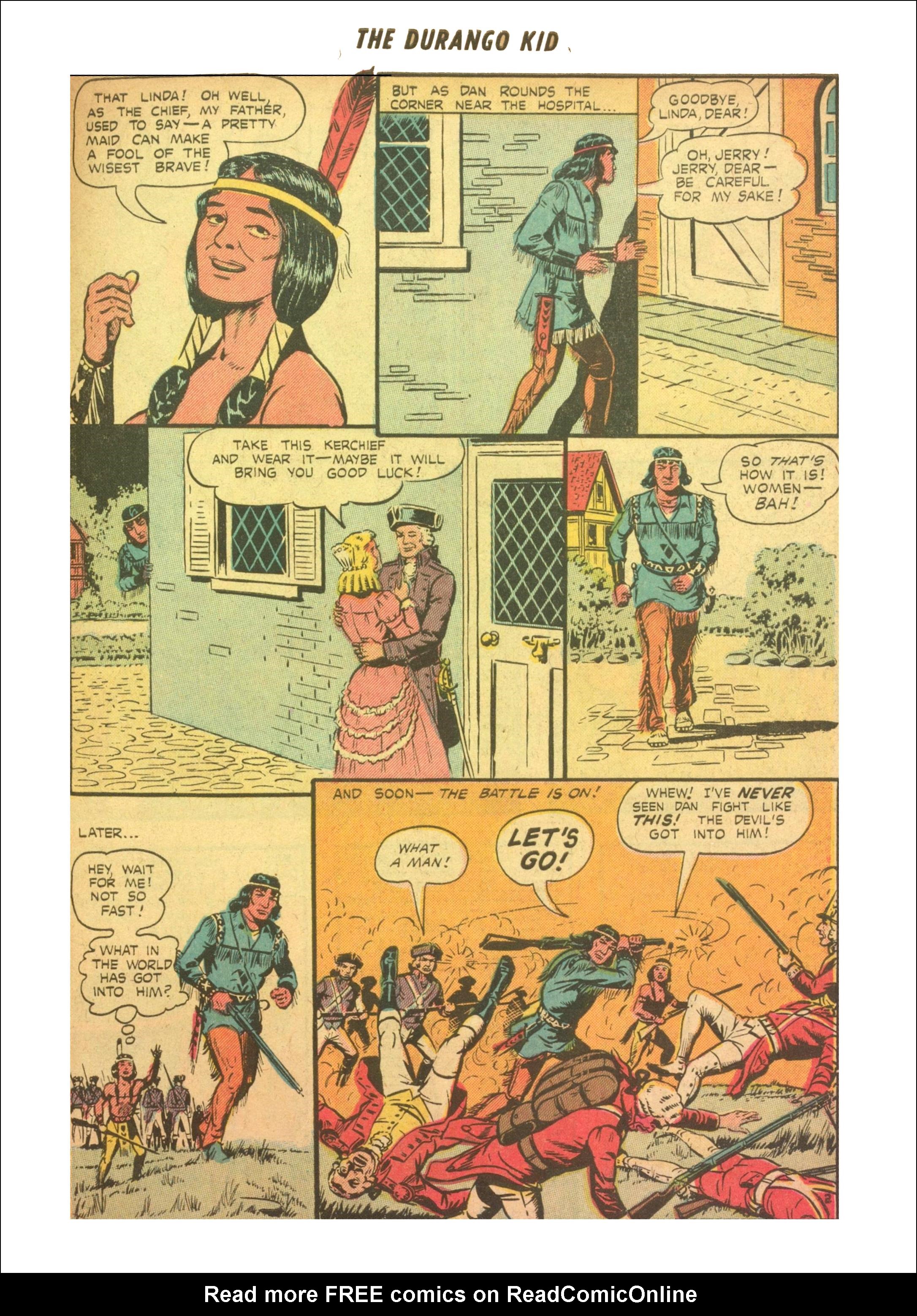 Read online Charles Starrett as The Durango Kid comic -  Issue #24 - 29