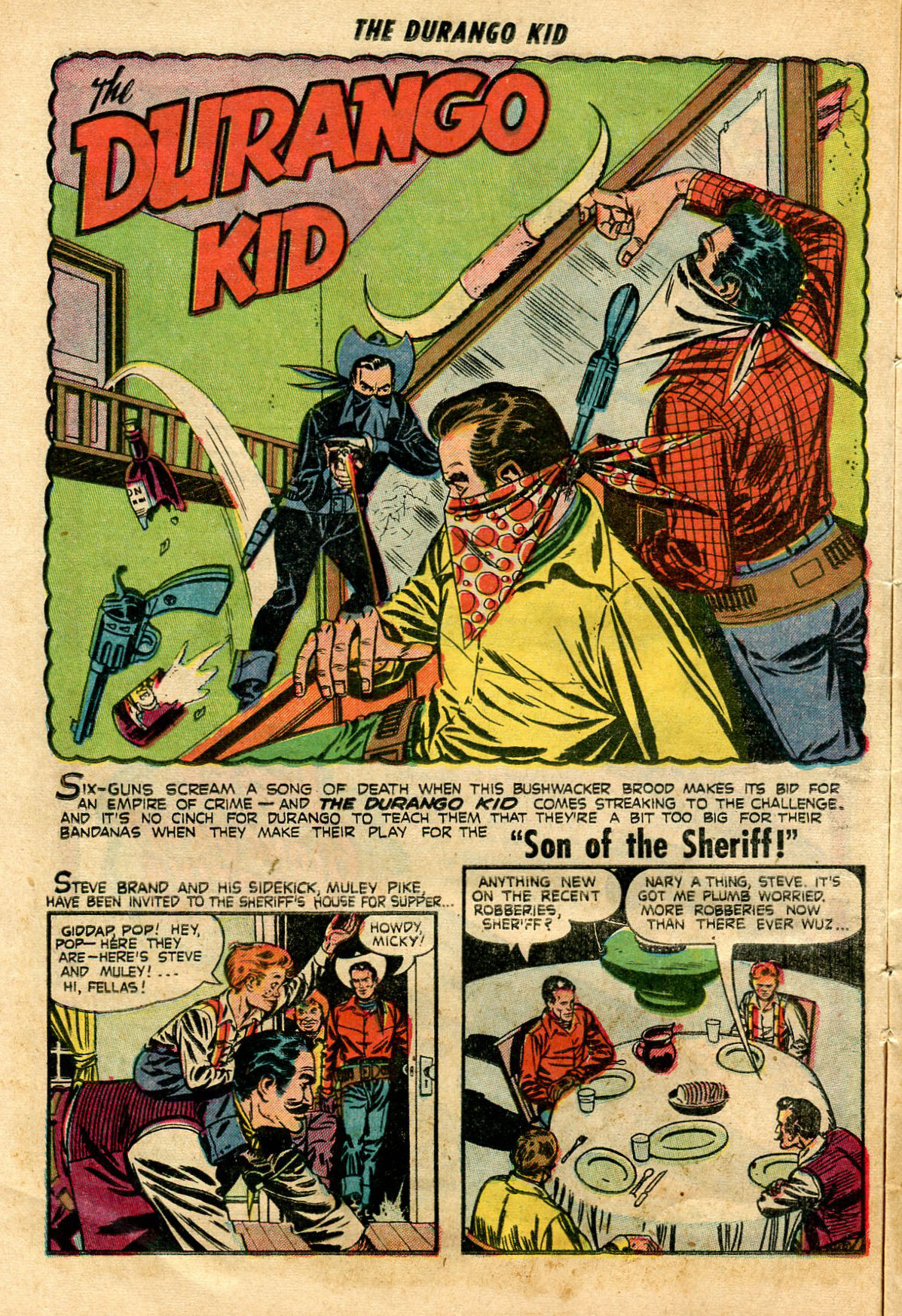Read online Charles Starrett as The Durango Kid comic -  Issue #18 - 12