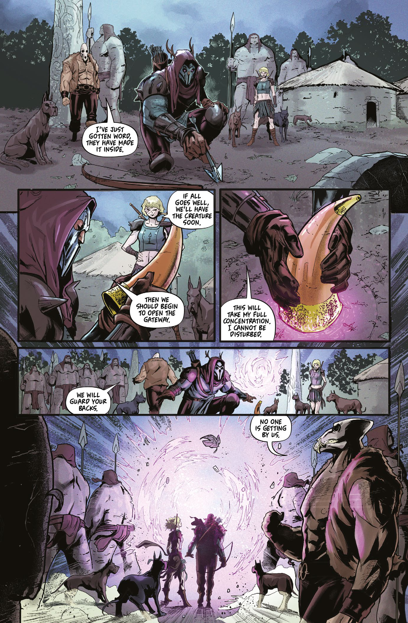 Read online Le Fay comic -  Issue #4 - 7