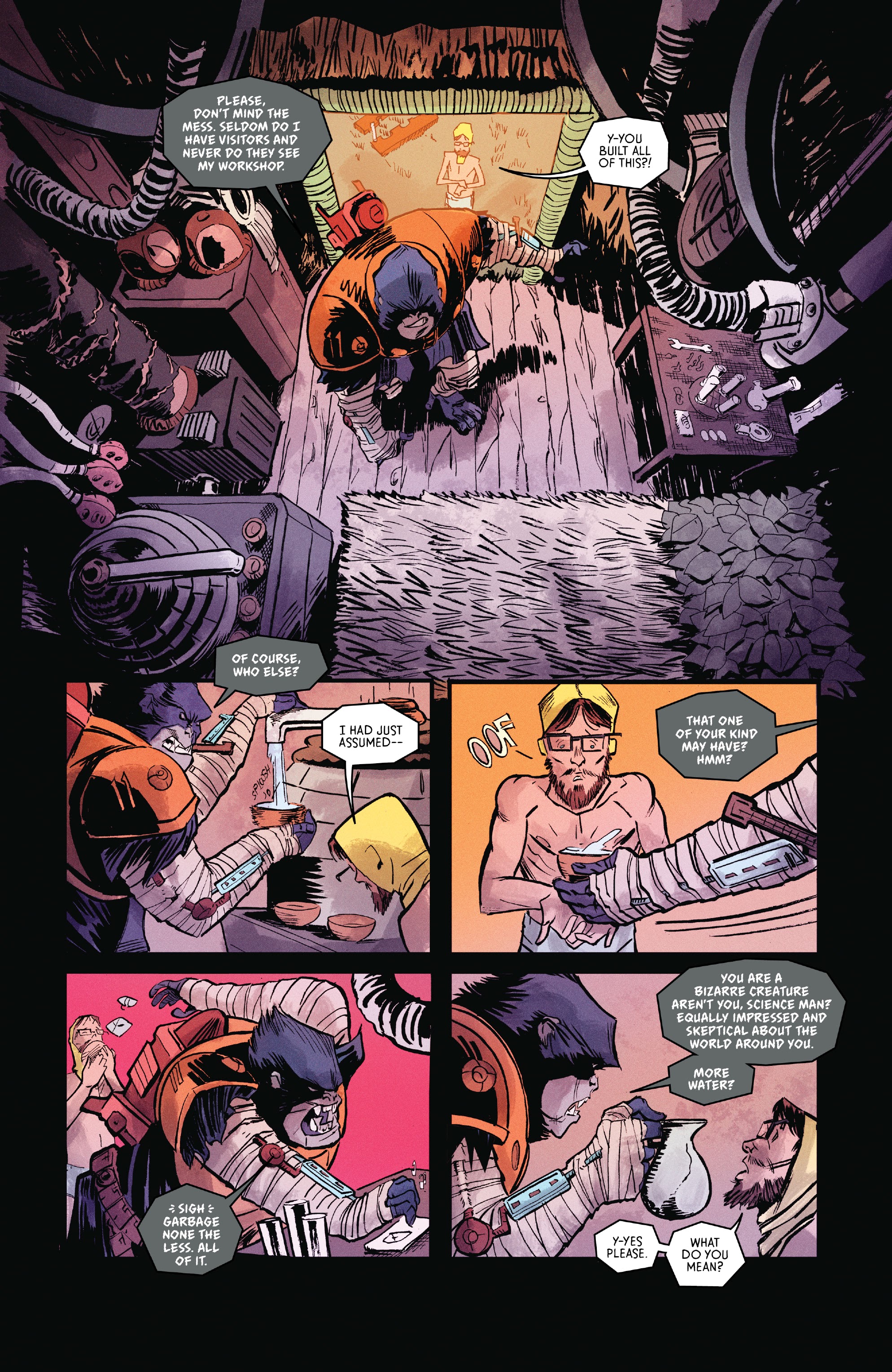 Read online Ancient Noise comic -  Issue #2 - 4