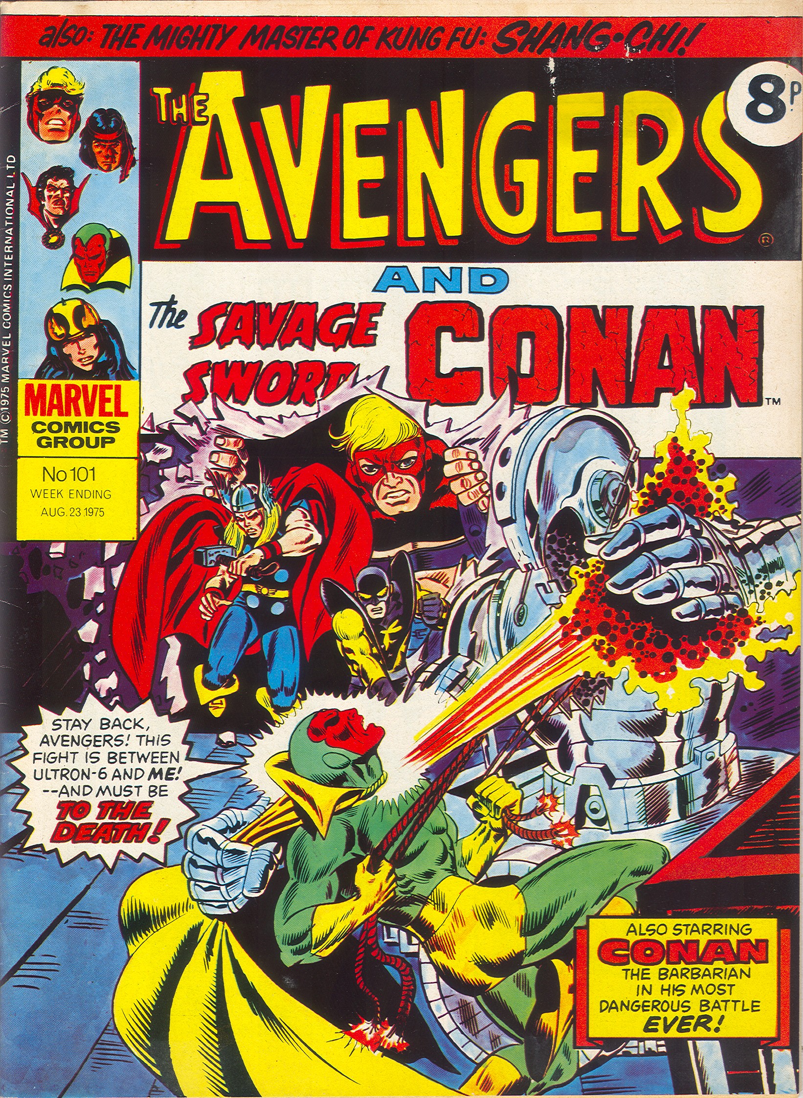 Read online The Avengers (1973) comic -  Issue #101 - 1