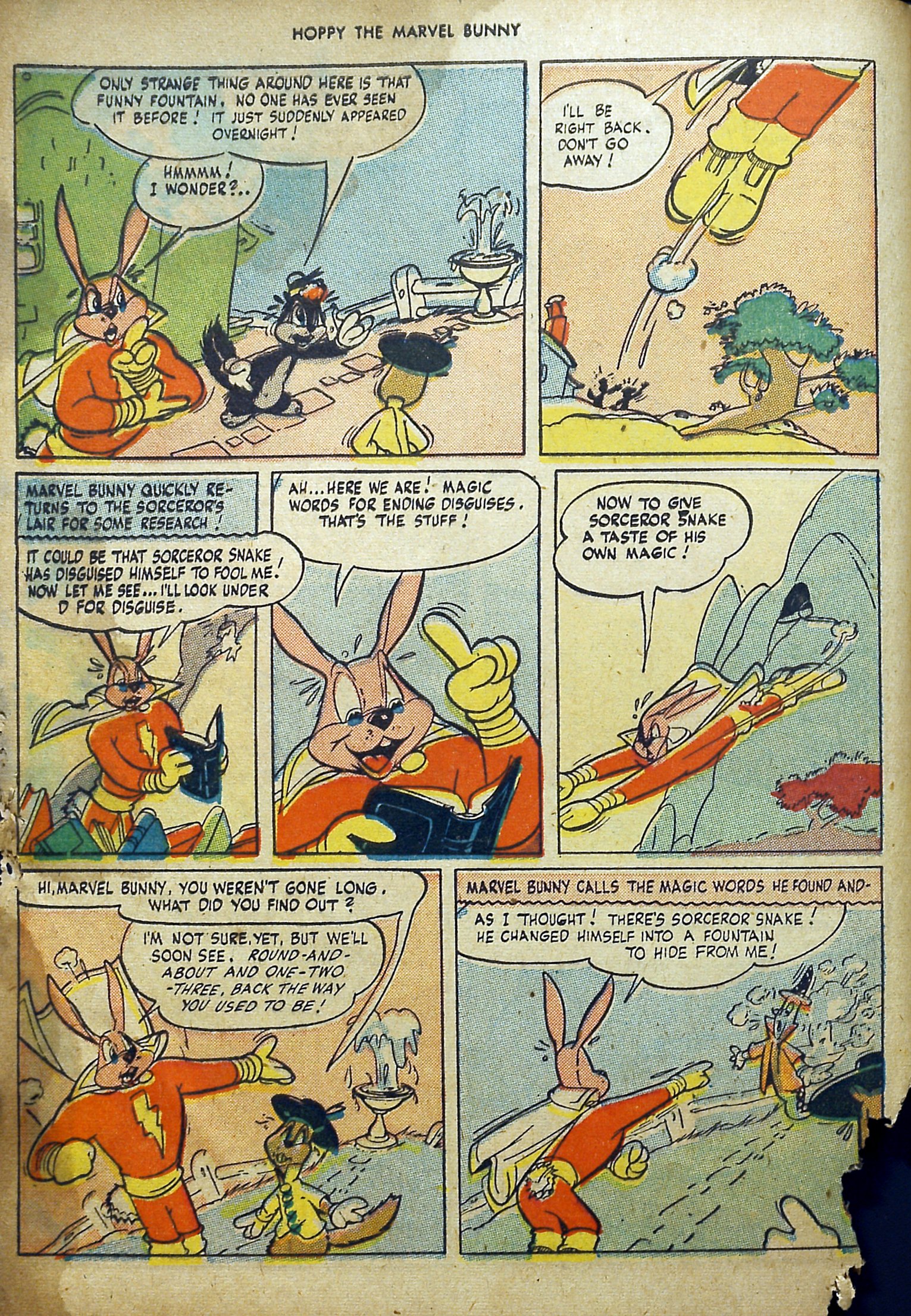 Read online Hoppy The Marvel Bunny comic -  Issue #11 - 11