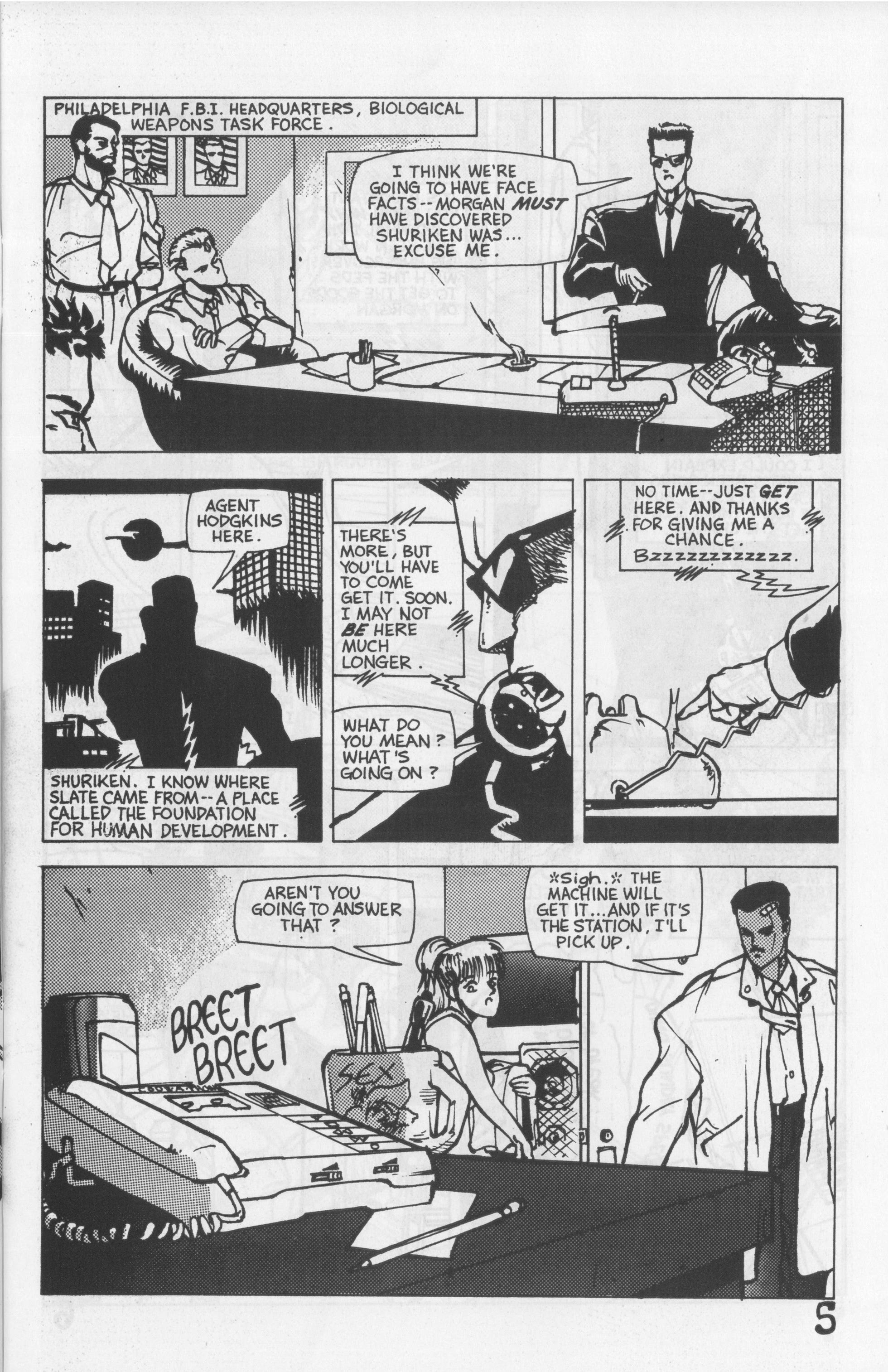Read online Shuriken (1991) comic -  Issue #5 - 7