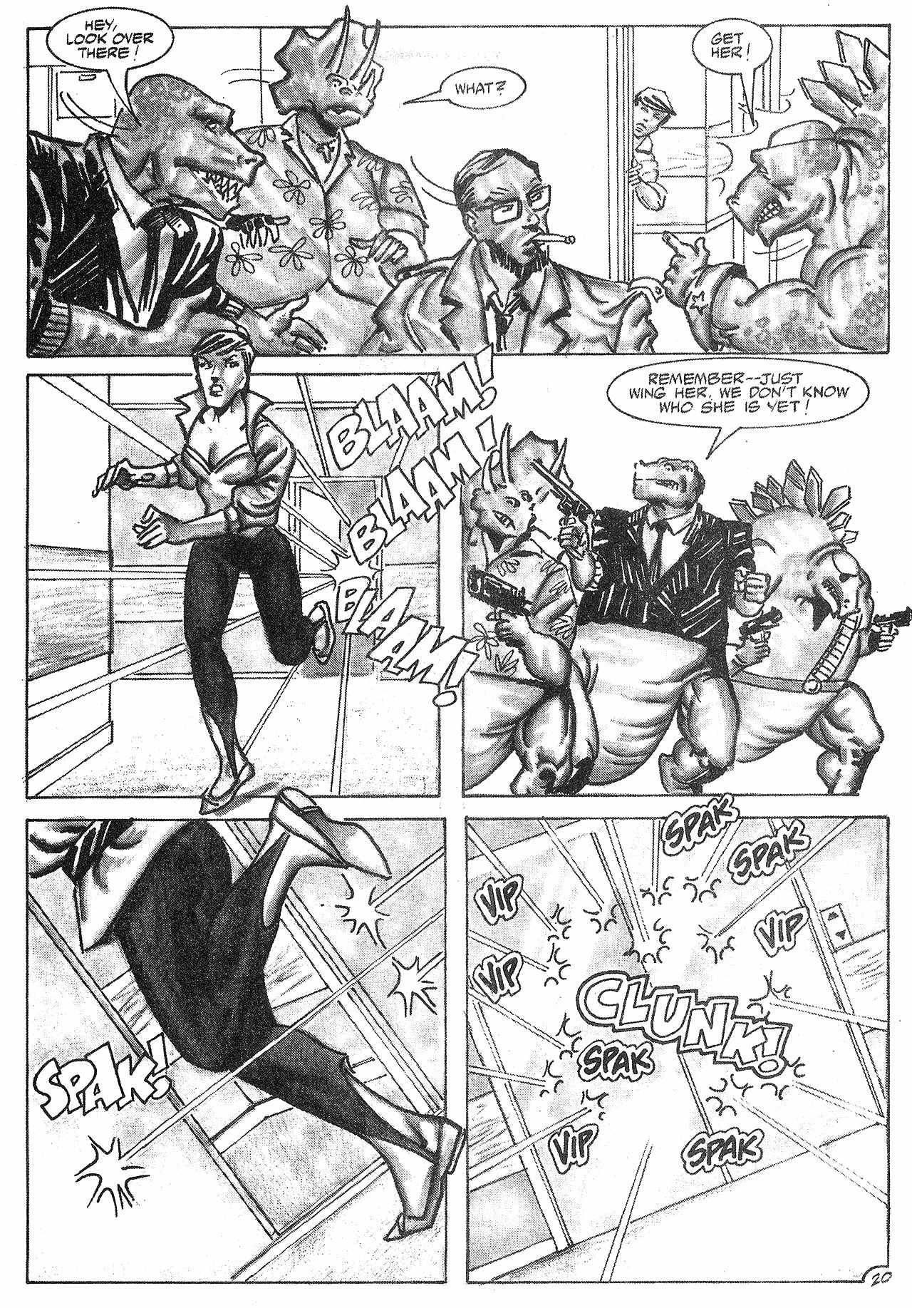 Read online Dinosaurs for Hire Fall Classic comic -  Issue # Full - 22