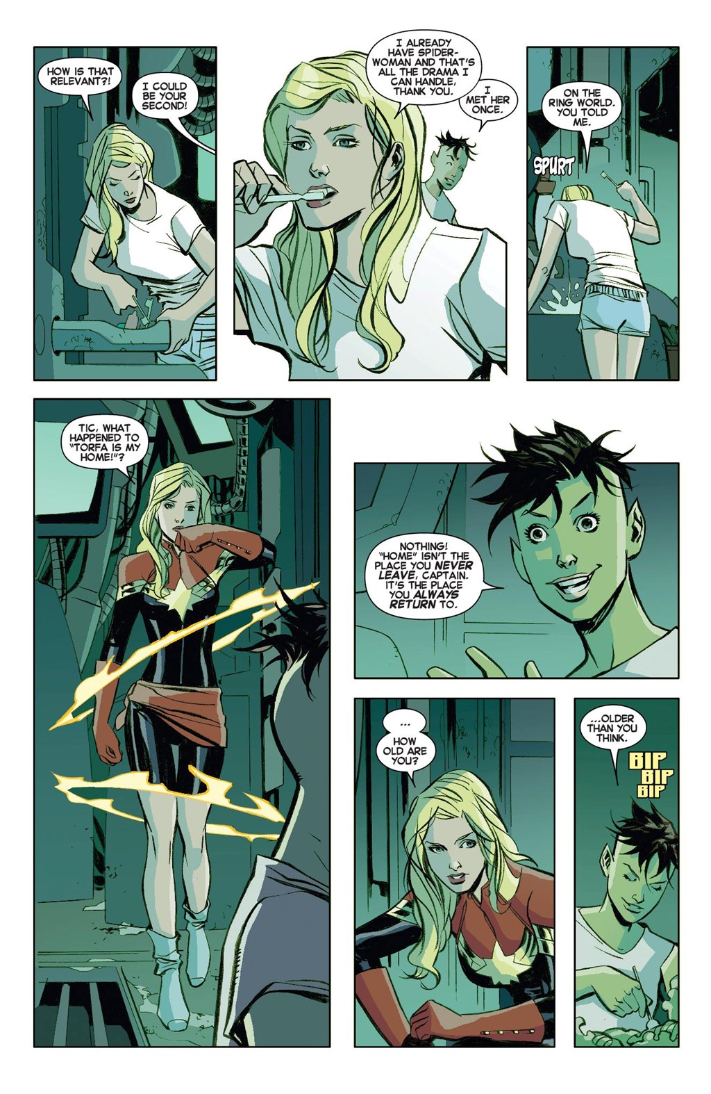 Read online Marvel-Verse (2020) comic -  Issue # Captain Marvel - 53