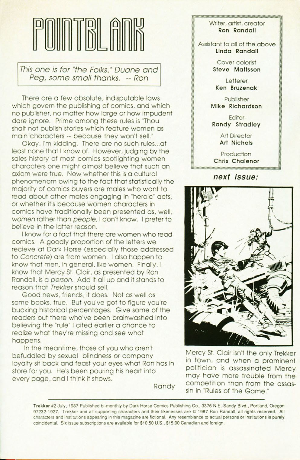 Read online Trekker comic -  Issue #2 - 2