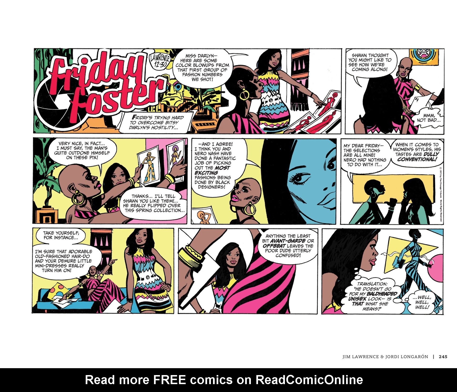 Read online Friday Foster: The Sunday Strips comic -  Issue # TPB (Part 3) - 46