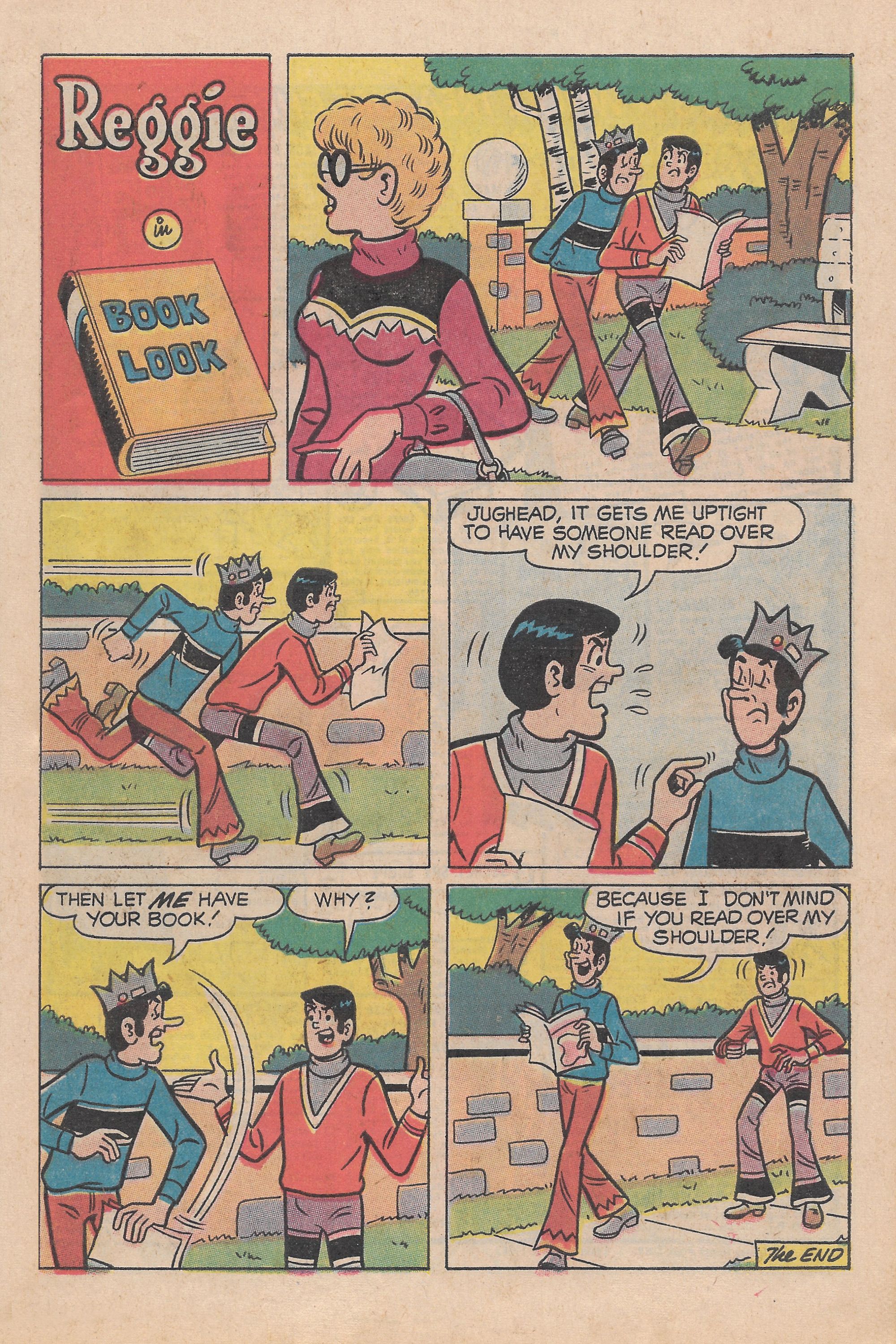 Read online Reggie's Wise Guy Jokes comic -  Issue #13 - 19