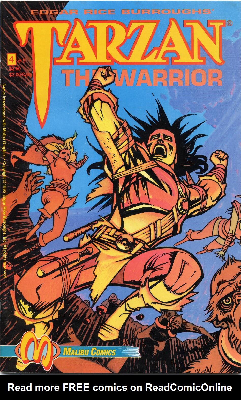Read online Tarzan the Warrior comic -  Issue #4 - 1