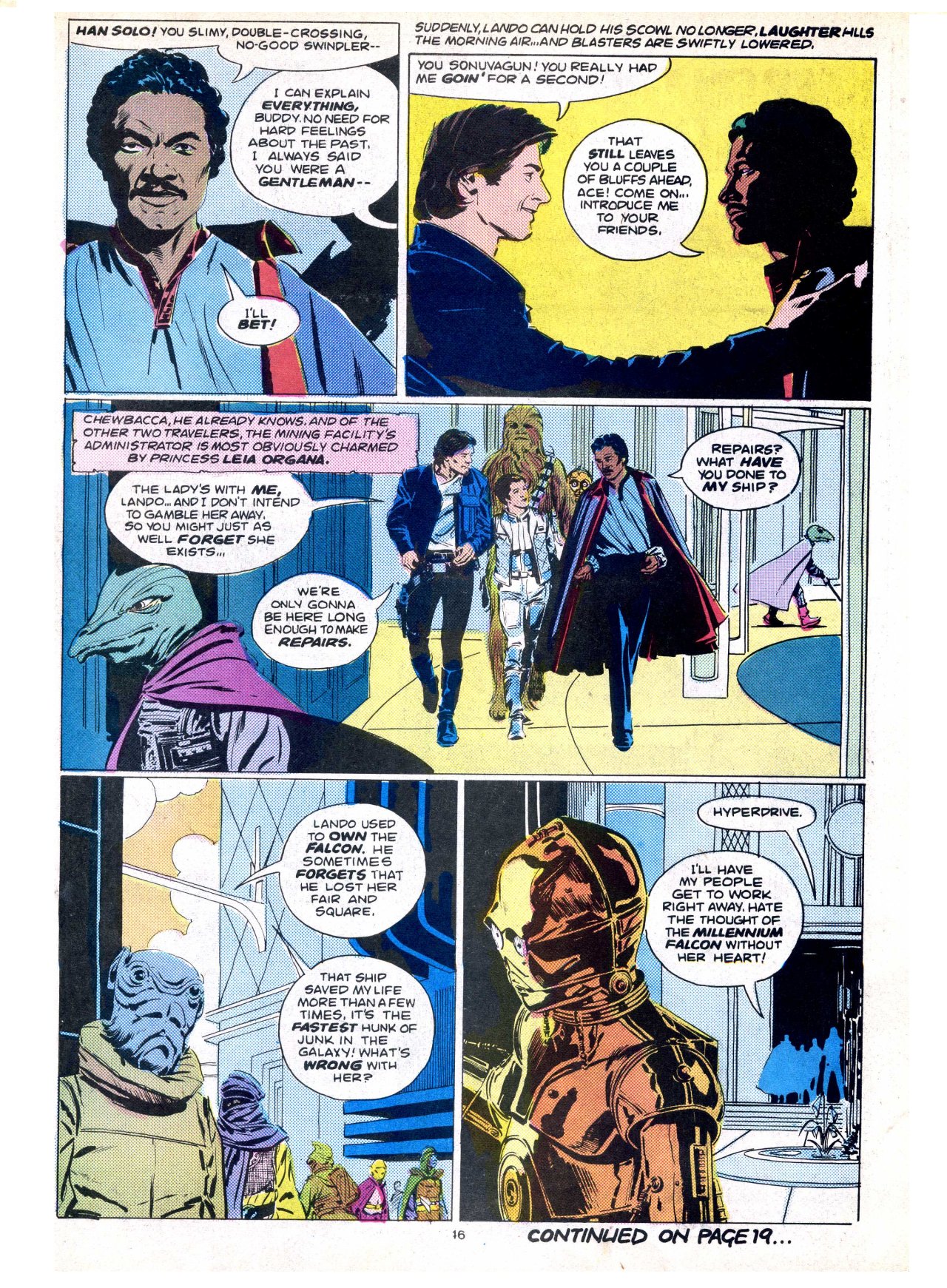 Read online Return of the Jedi comic -  Issue #59 - 16