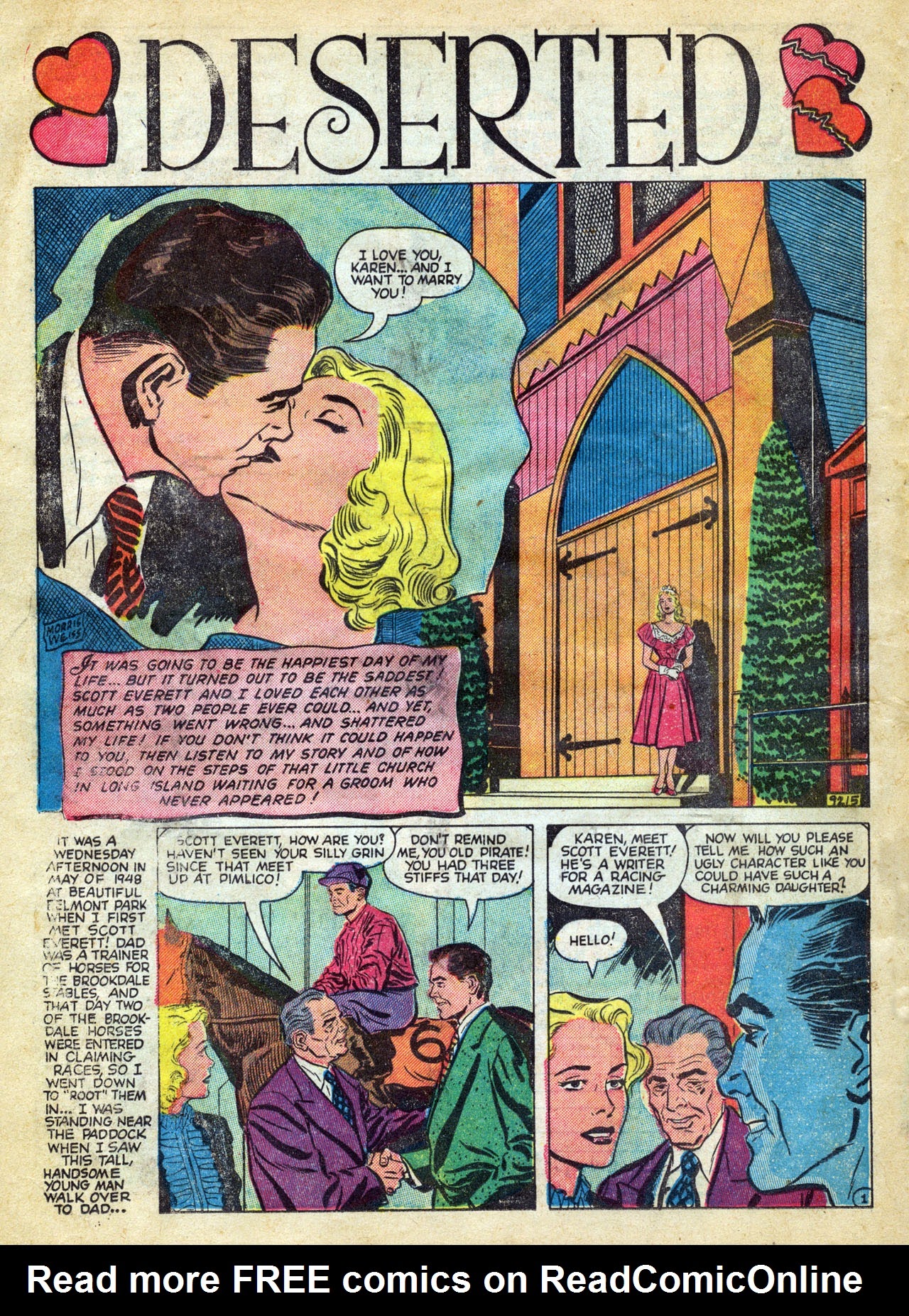 Read online Girl Comics (1949) comic -  Issue #12 - 12