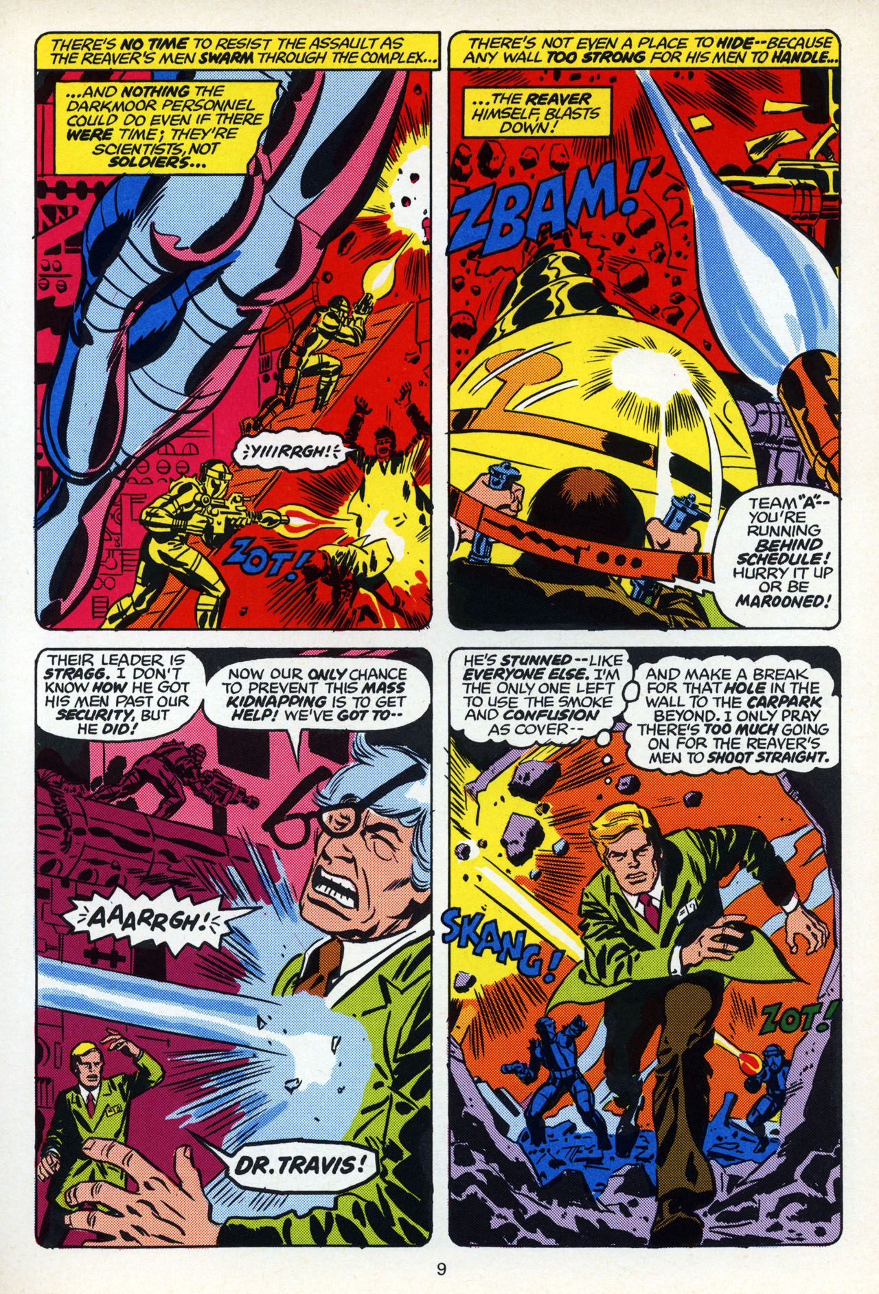 Read online Captain Britain (1976) comic -  Issue # _Annual - 8