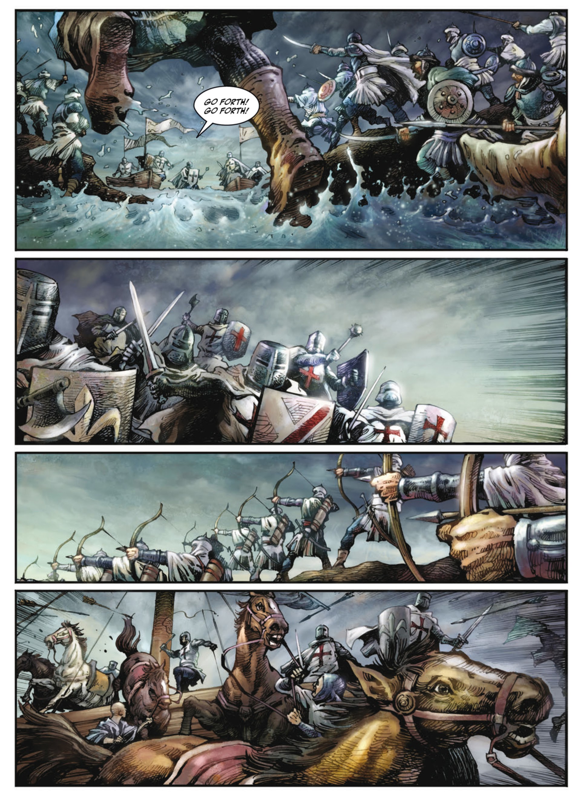 Read online Crusades comic -  Issue #3 - 15