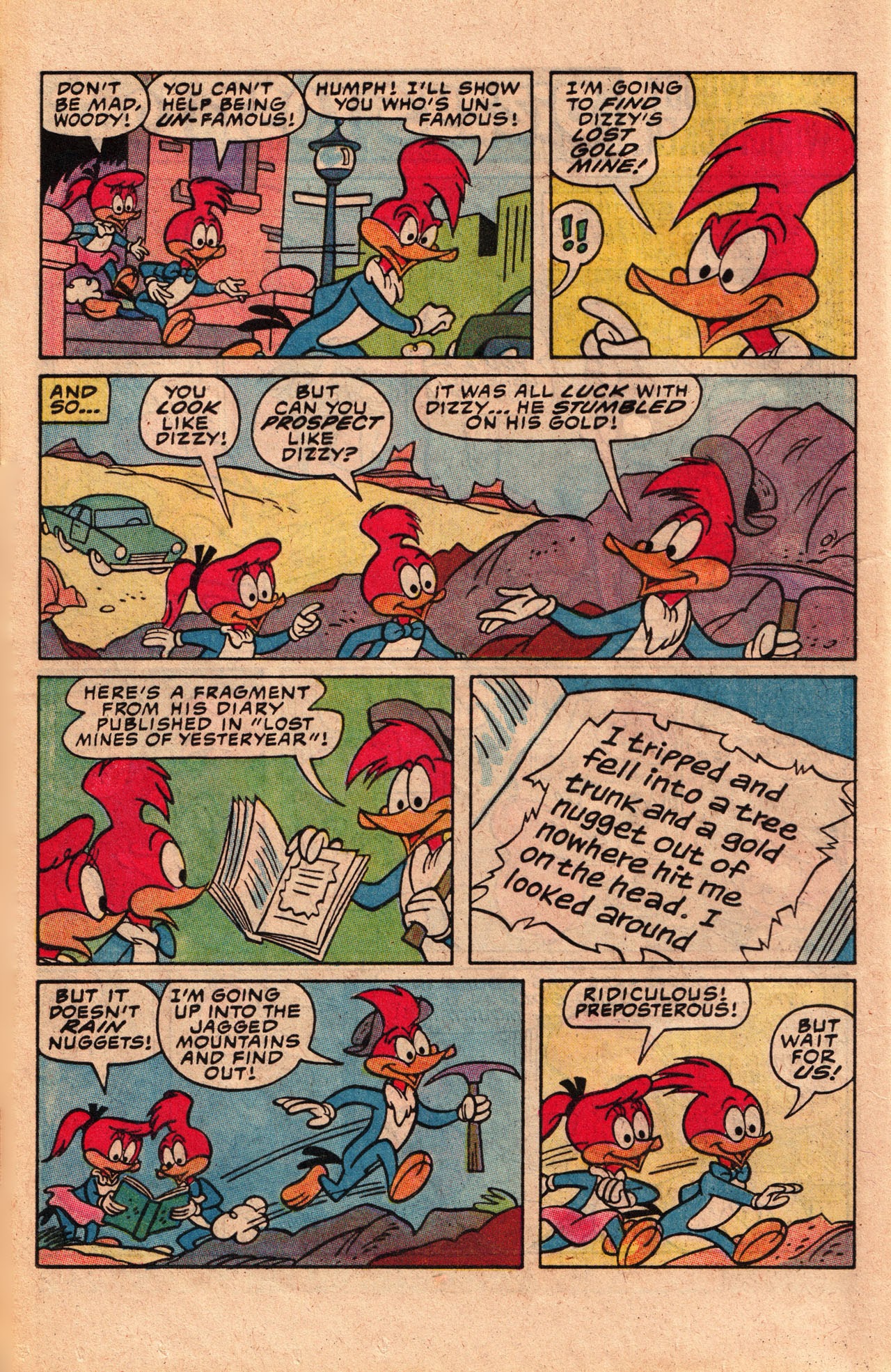 Read online Walter Lantz Woody Woodpecker (1962) comic -  Issue #199 - 12