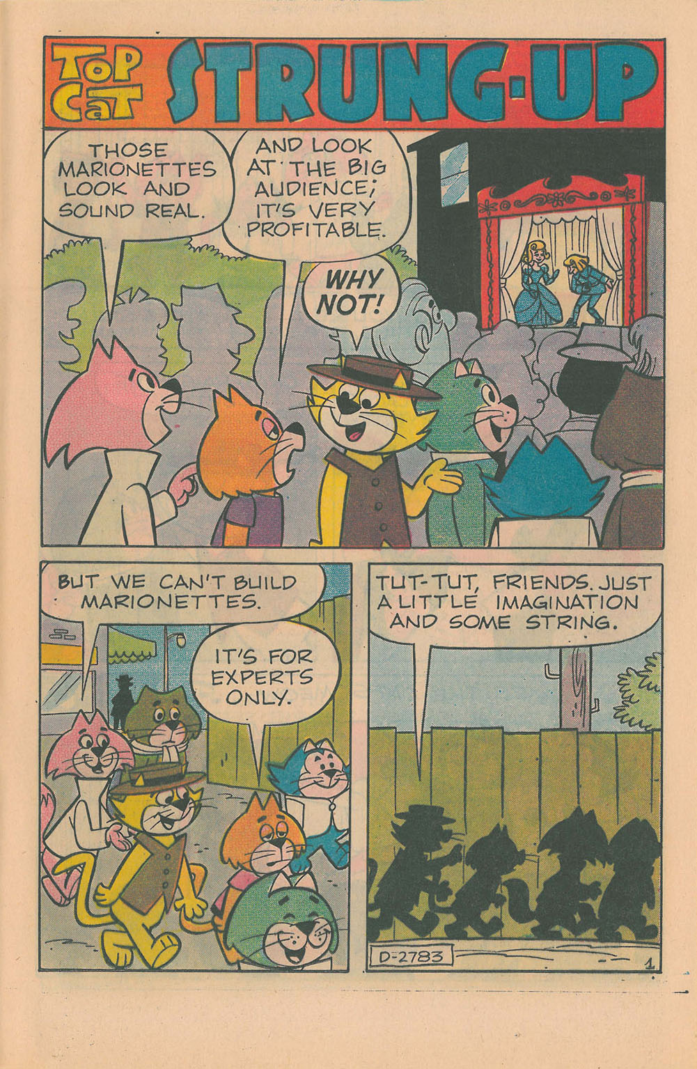Read online Top Cat (1970) comic -  Issue #13 - 25