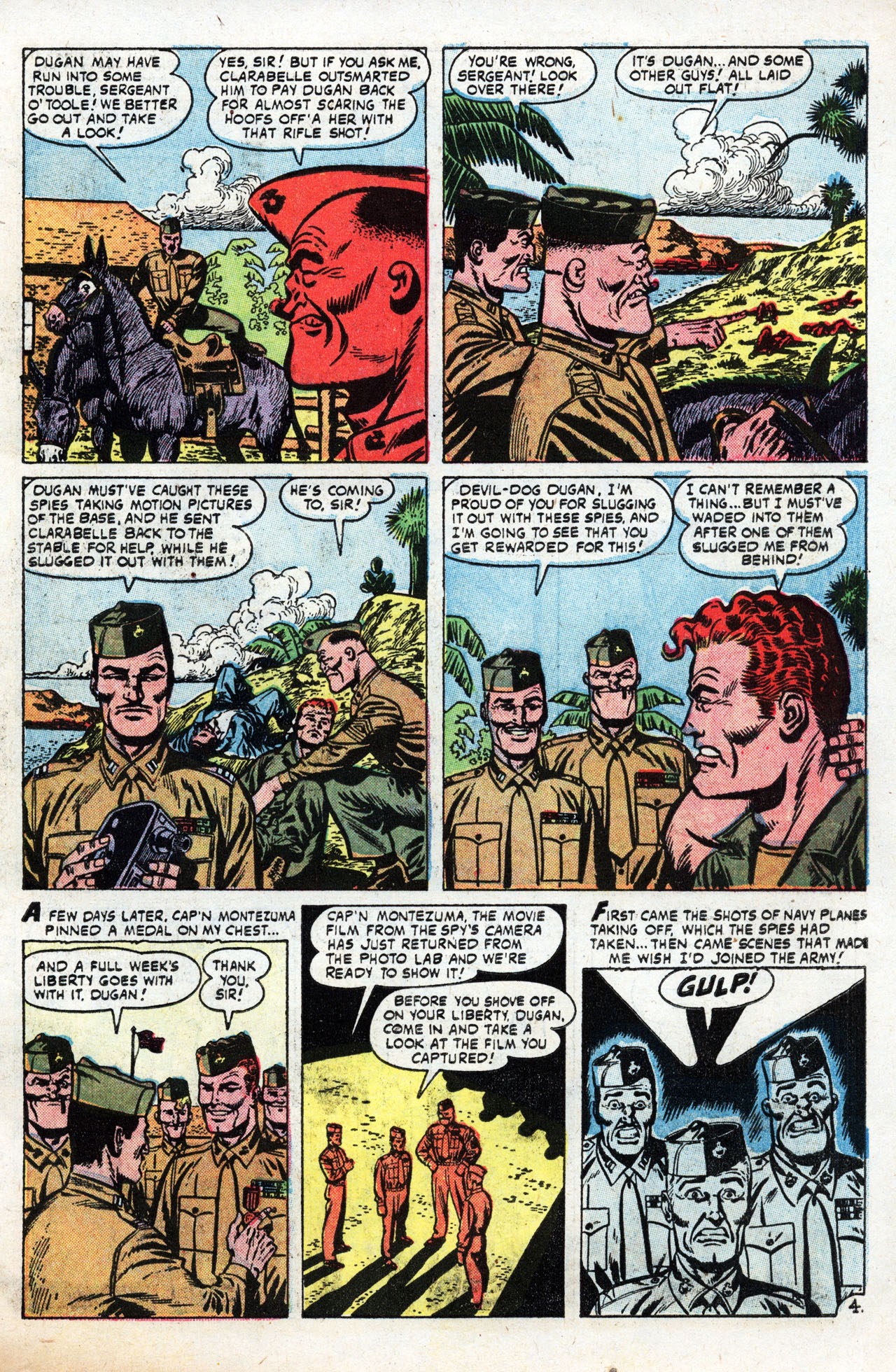 Read online Devil Dog Dugan comic -  Issue #3 - 31