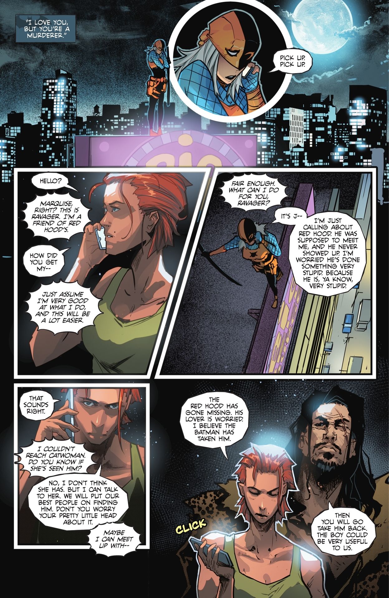 Read online Batman/Catwoman: The Gotham War: Red Hood comic -  Issue #2 - 15