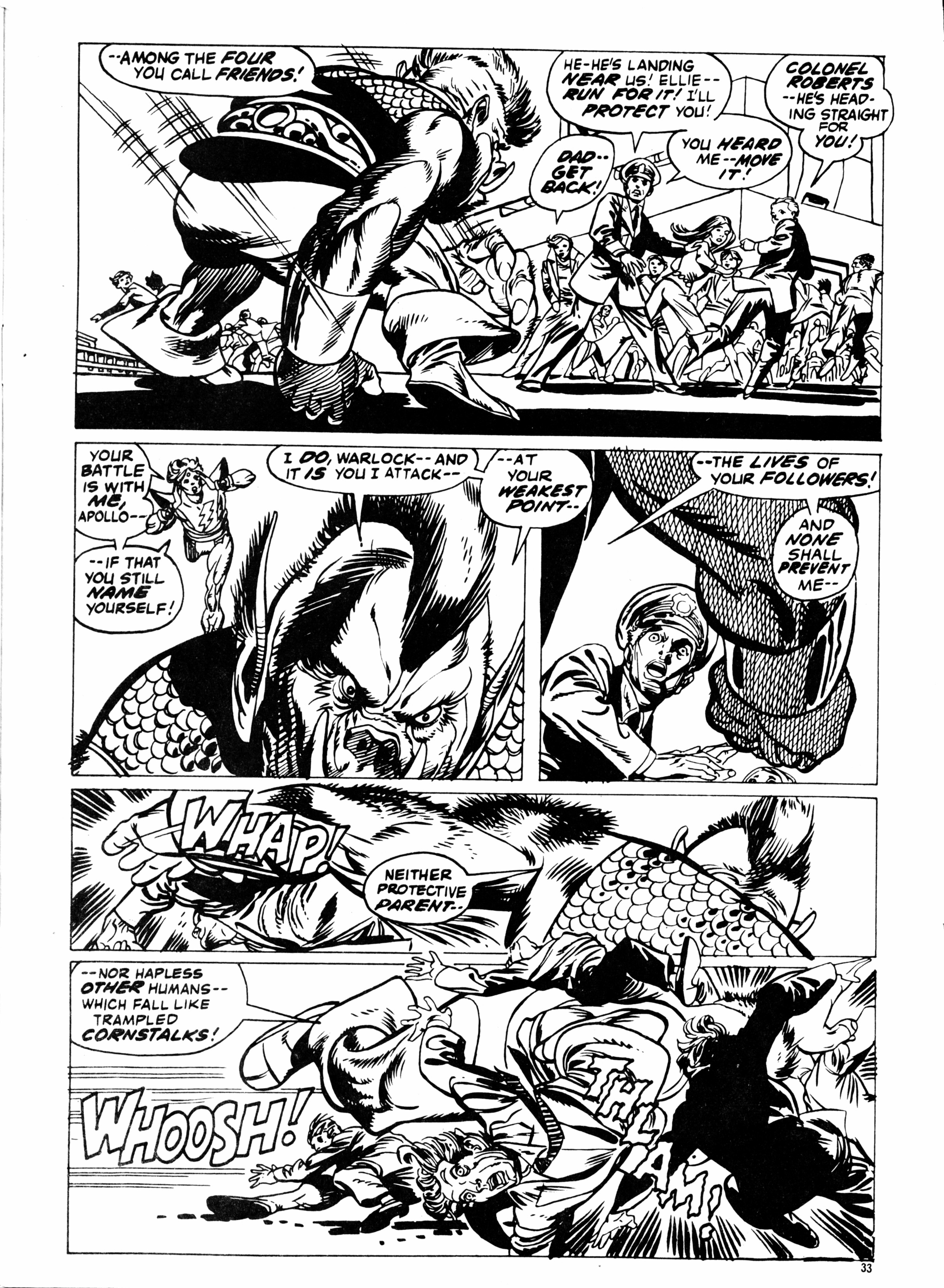 Read online Planet of the Apes (1974) comic -  Issue #38 - 33