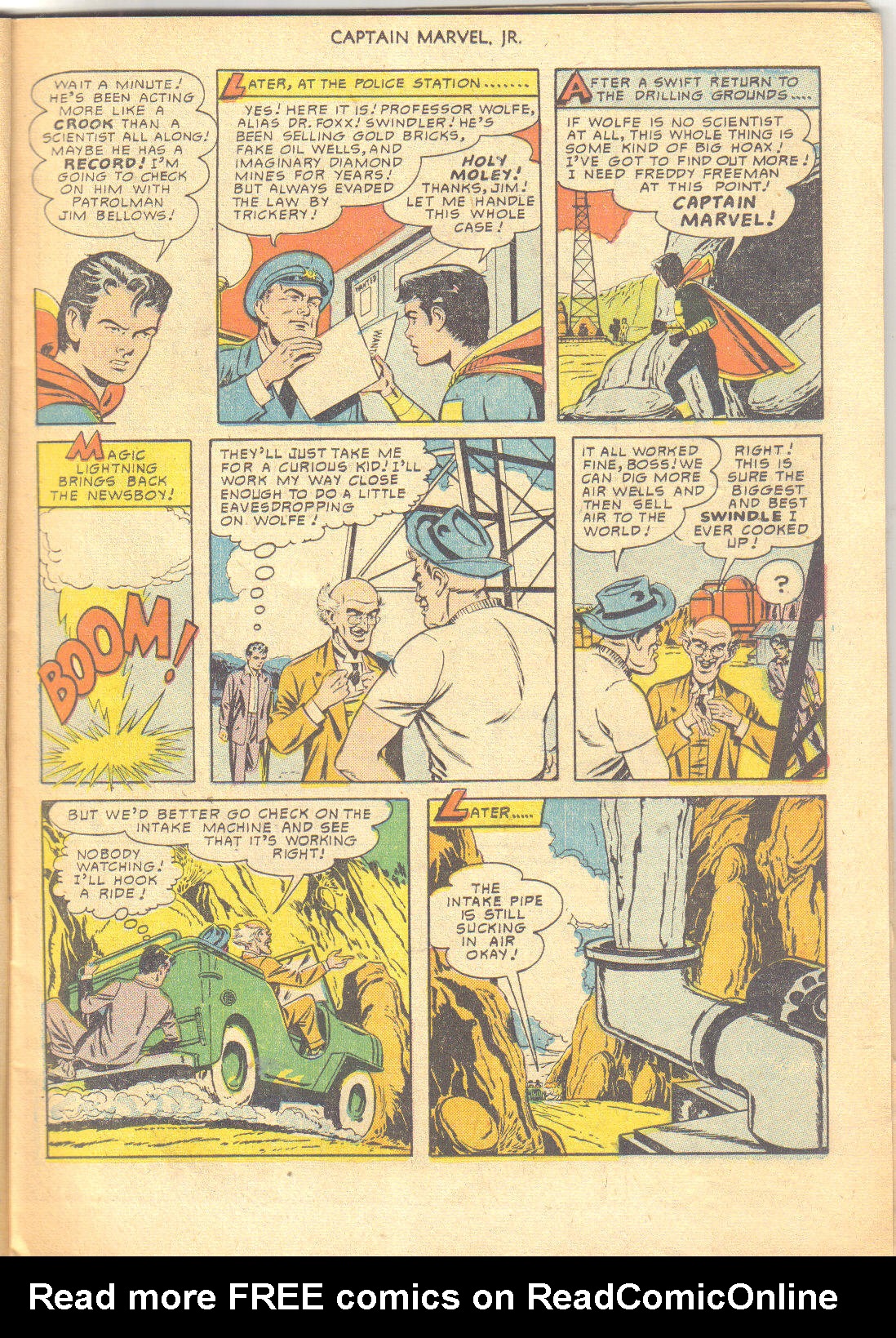 Read online Captain Marvel, Jr. comic -  Issue #88 - 11