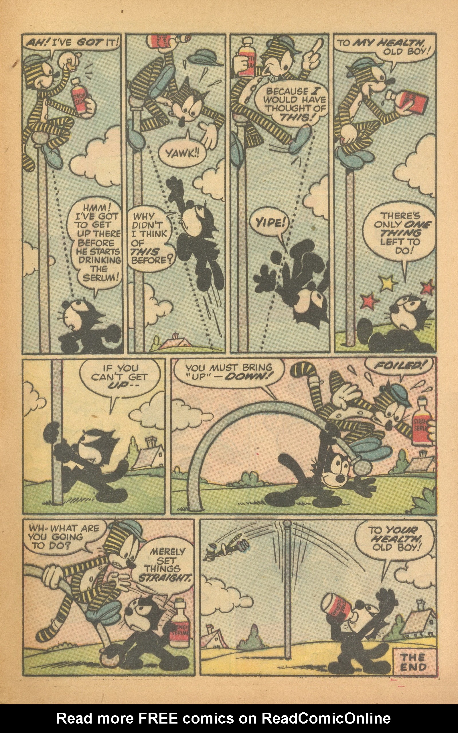 Read online Felix the Cat (1955) comic -  Issue #63 - 25