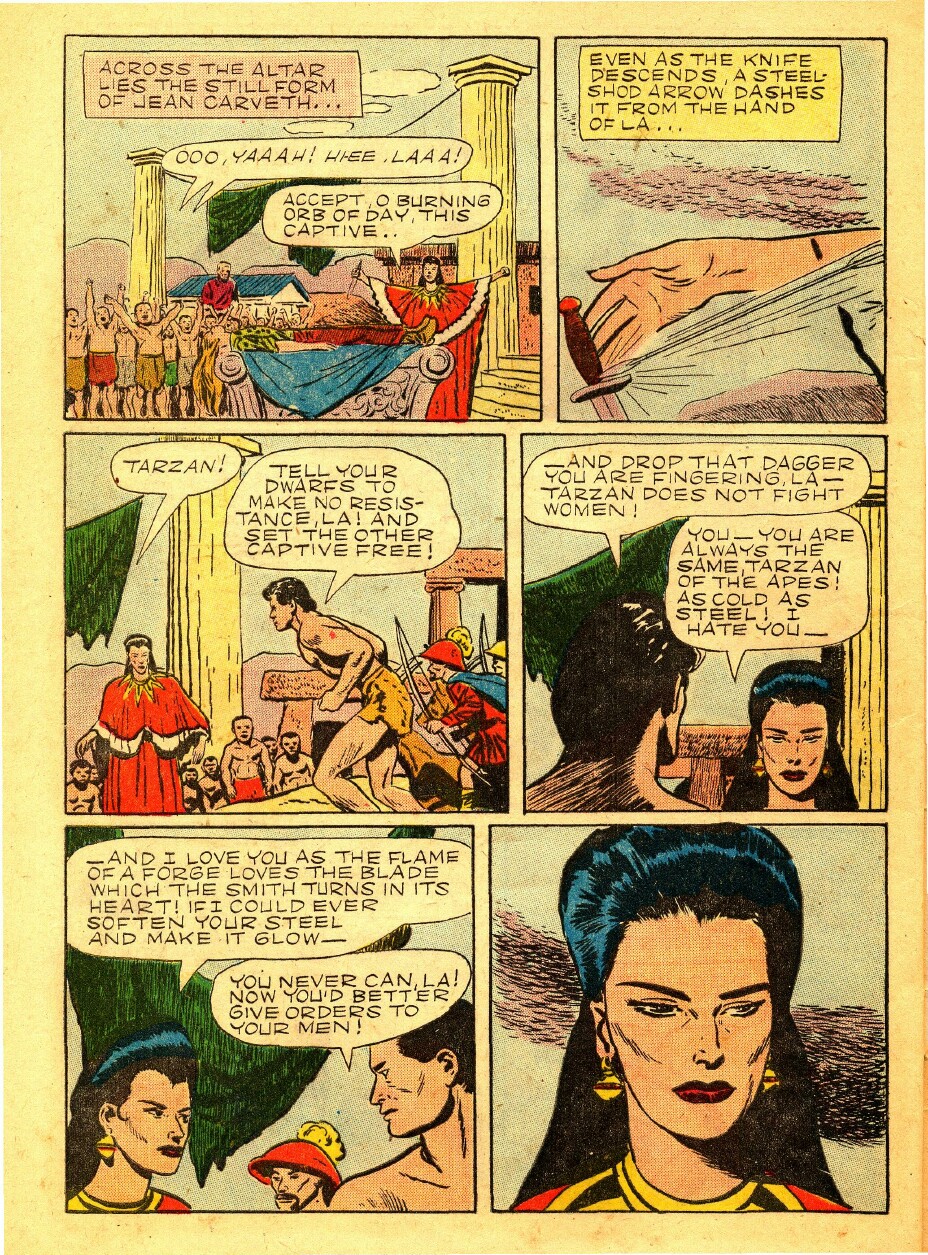 Read online Tarzan (1948) comic -  Issue #38 - 36