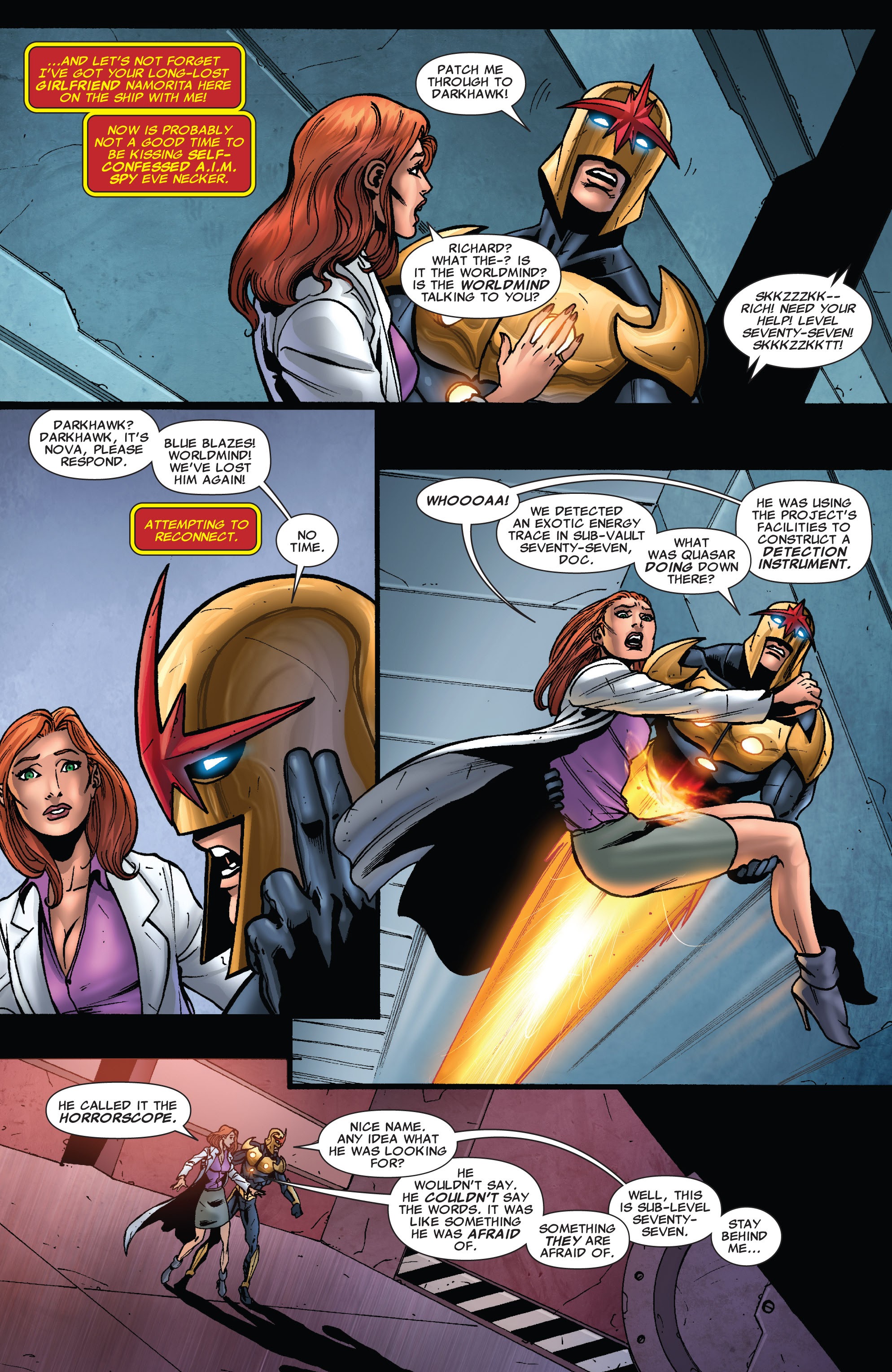 Read online Nova (2007) comic -  Issue #36 - 17