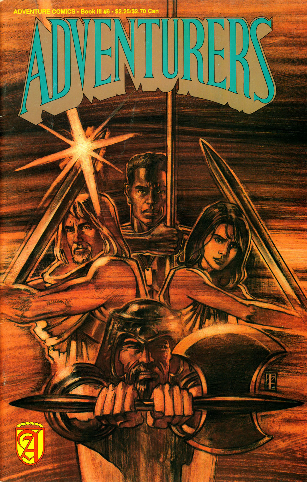 Read online Adventurers (1989) comic -  Issue #6 - 1