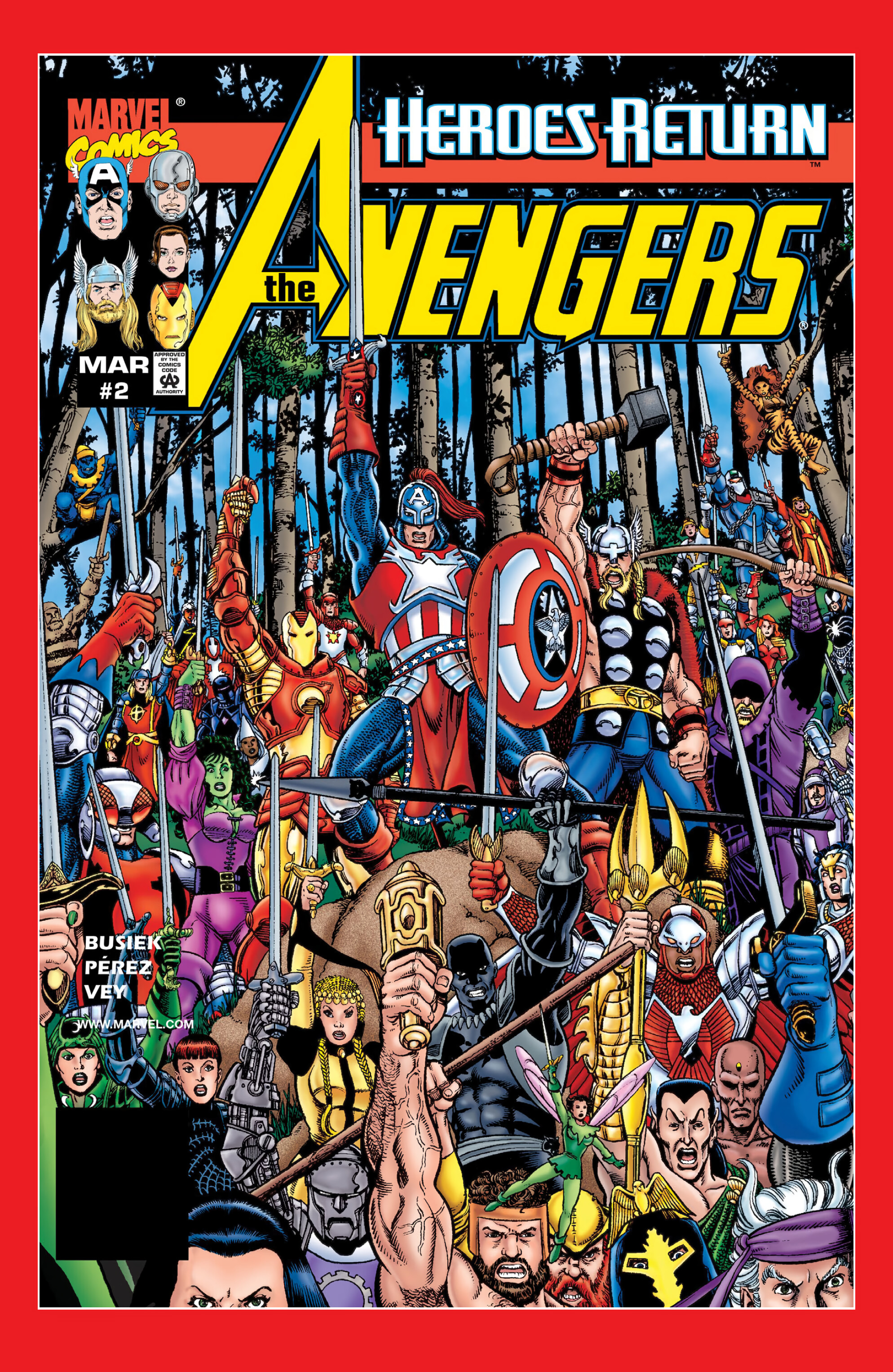Read online Avengers By Kurt Busiek & George Perez Omnibus comic -  Issue # TPB (Part 1) - 45