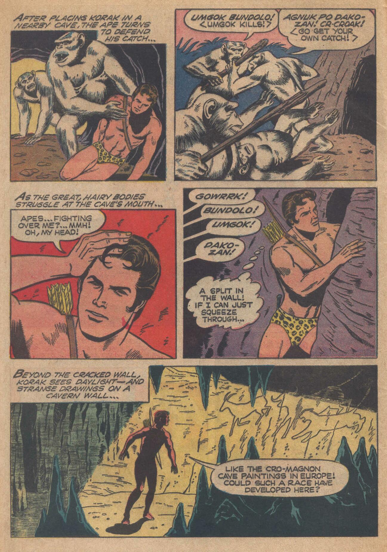 Read online Korak, Son of Tarzan (1964) comic -  Issue #20 - 4