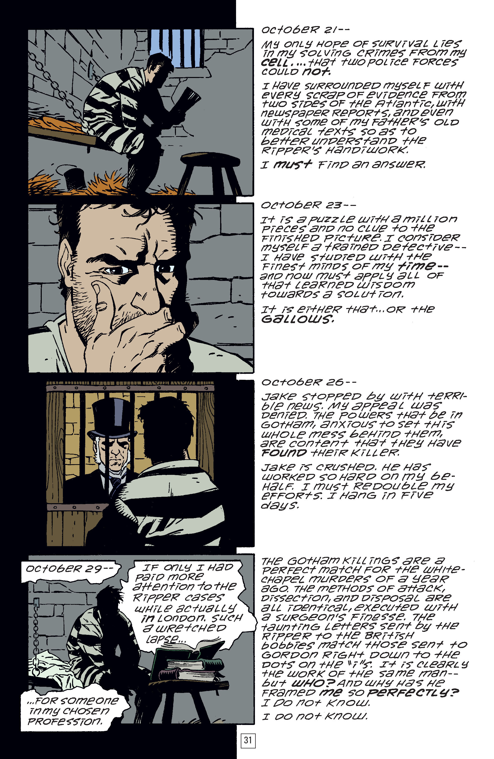 Read online Batman: Gotham by Gaslight comic -  Issue #1 - 33