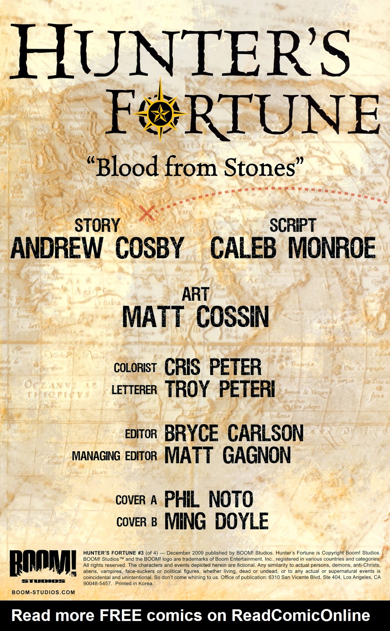 Read online Hunter's Fortune comic -  Issue #3 - 2