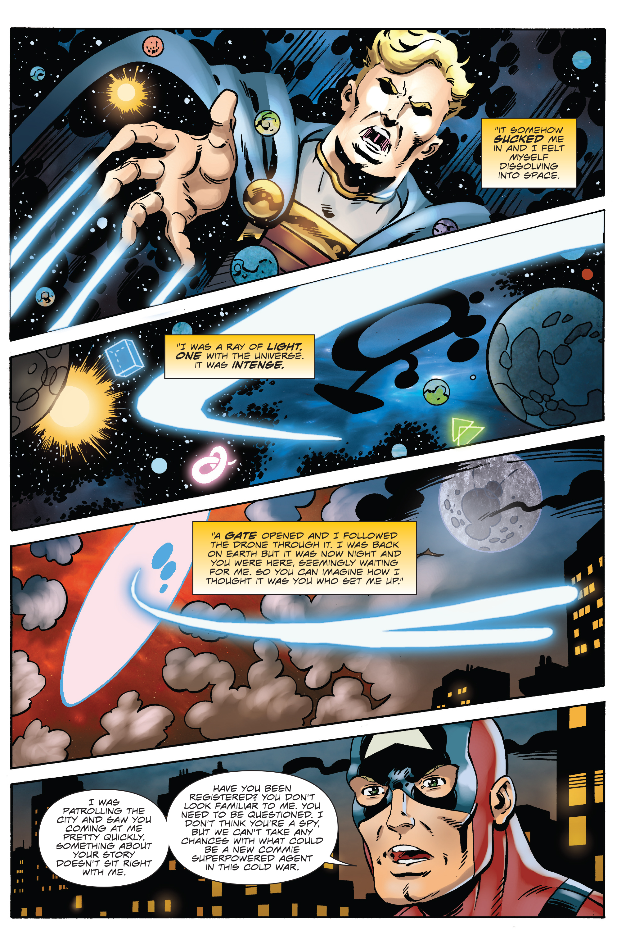 Read online War of the Independents: Man, Out of Time comic -  Issue # Full - 5
