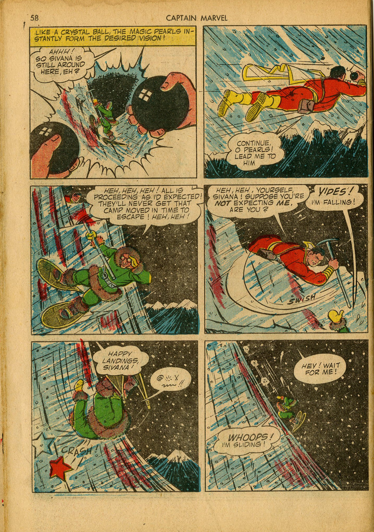 Read online Captain Marvel Adventures comic -  Issue #25 - 58