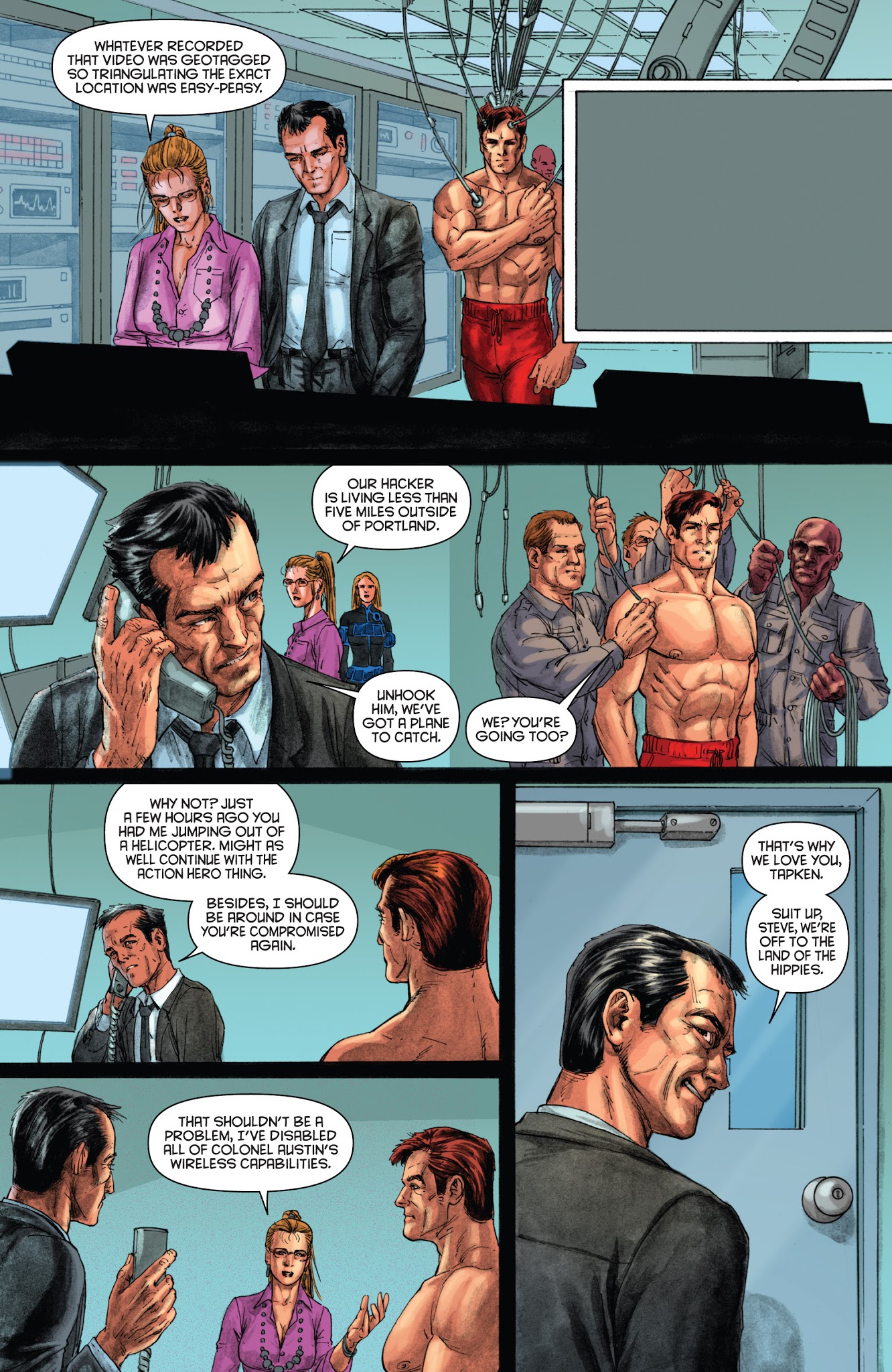 Read online Bionic Man comic -  Issue #21 - 18