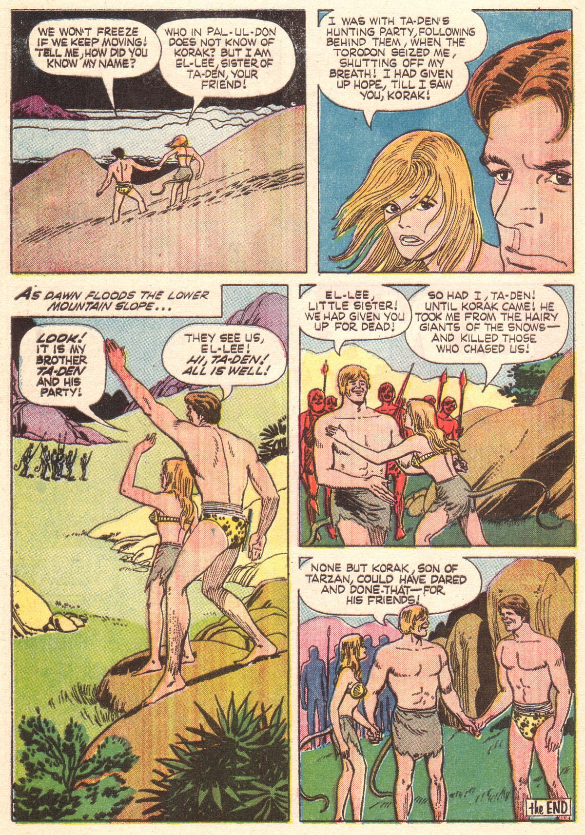 Read online Korak, Son of Tarzan (1964) comic -  Issue #31 - 32