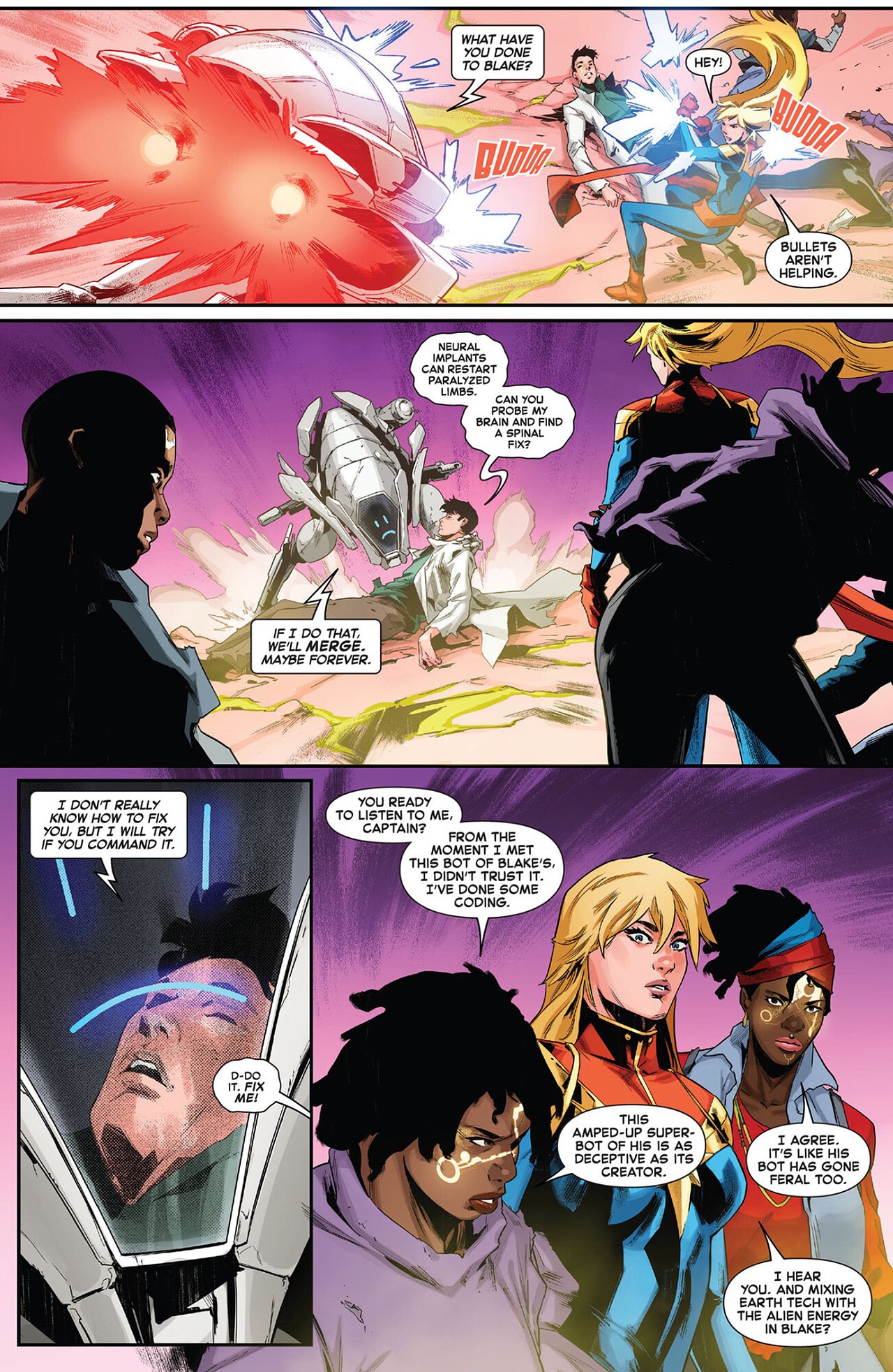 Read online Captain Marvel: Dark Tempest comic -  Issue #4 - 20