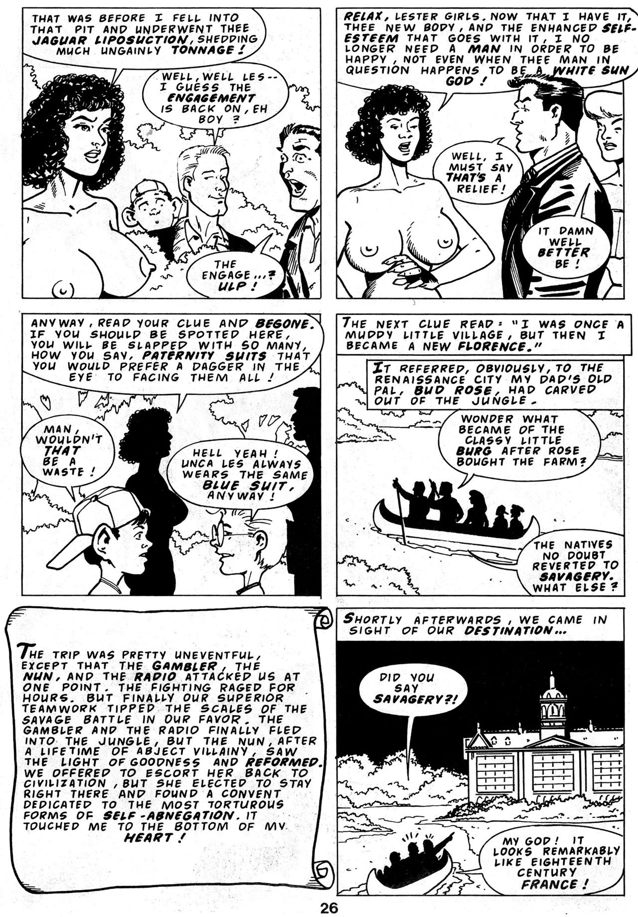 Read online The Trouble With Girls: Christmas Special comic -  Issue # Full - 28