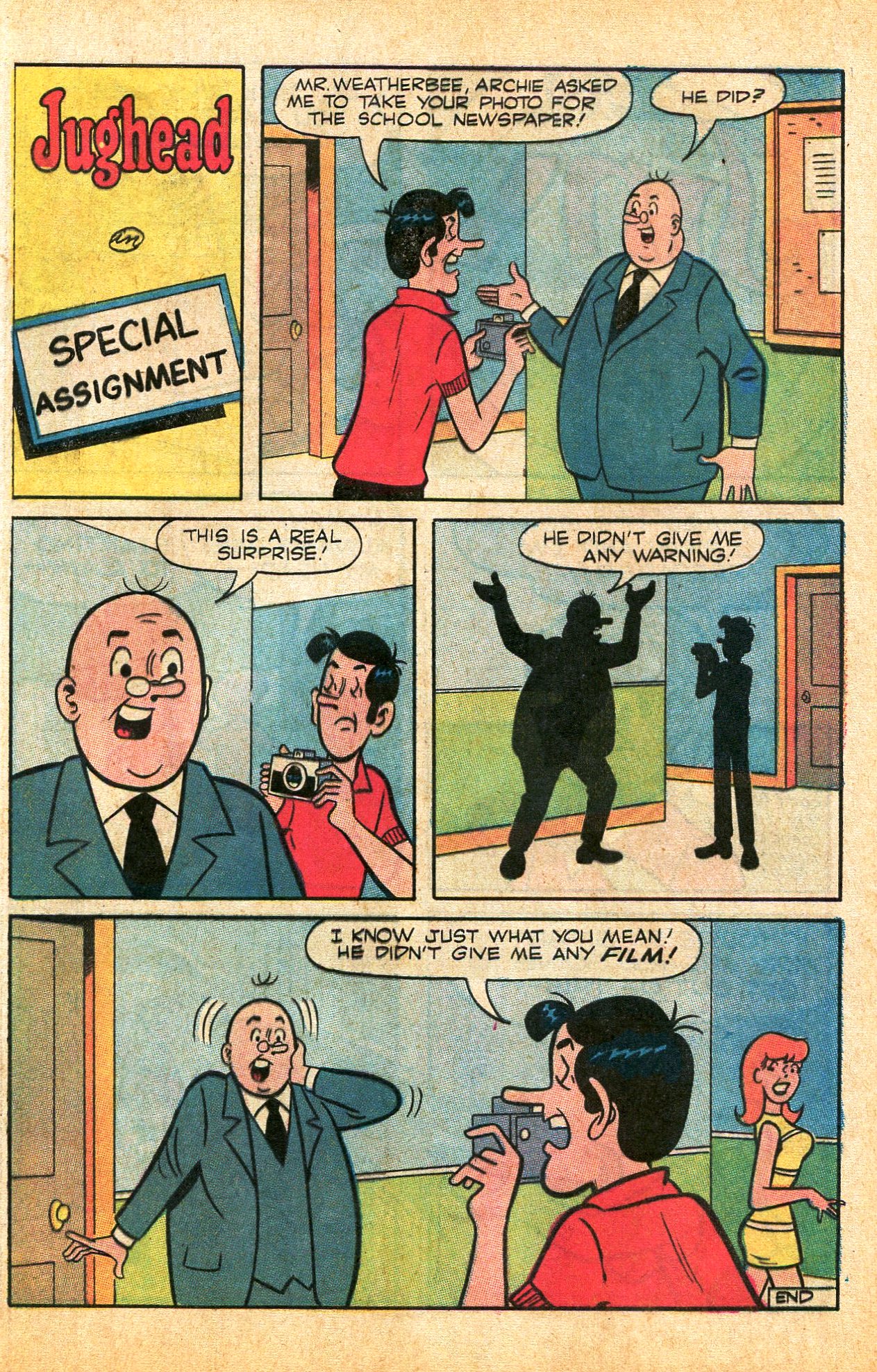 Read online Jughead's Jokes comic -  Issue #20 - 23