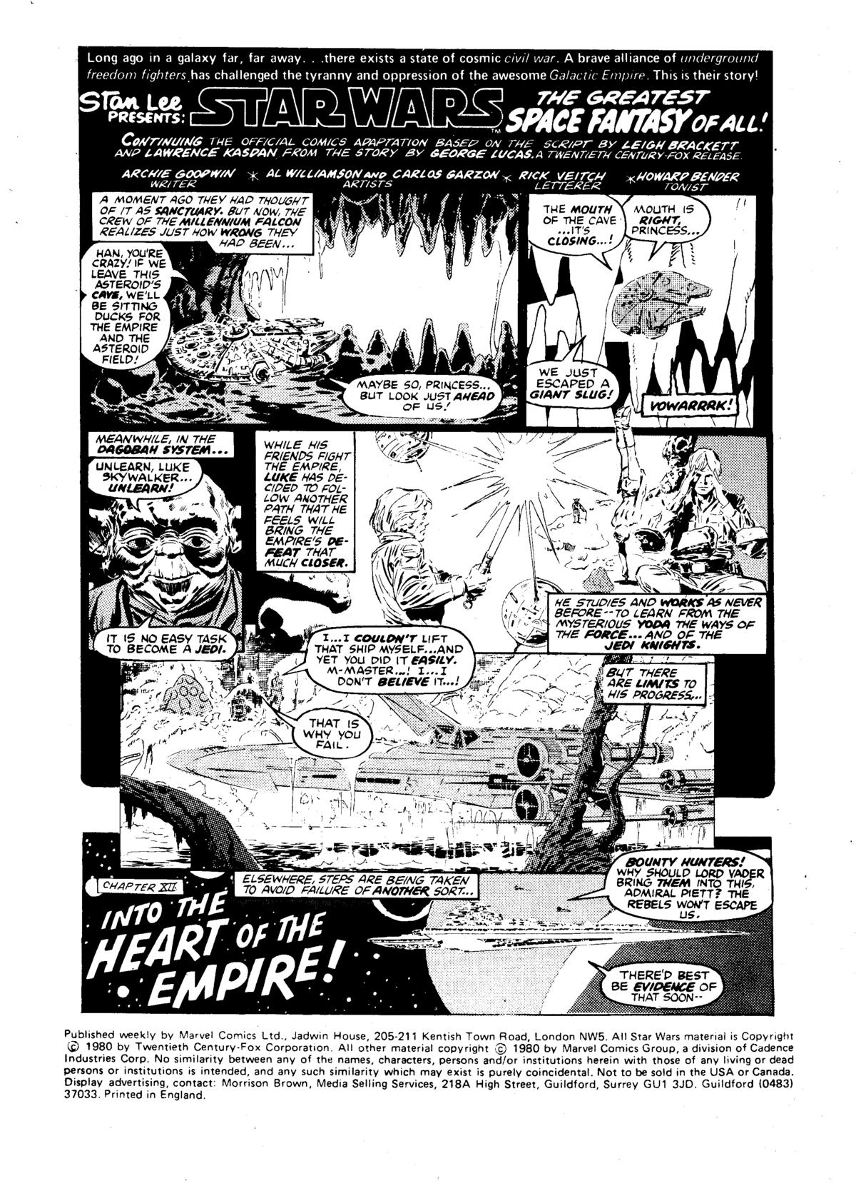 Read online Star Wars Weekly comic -  Issue #129 - 3