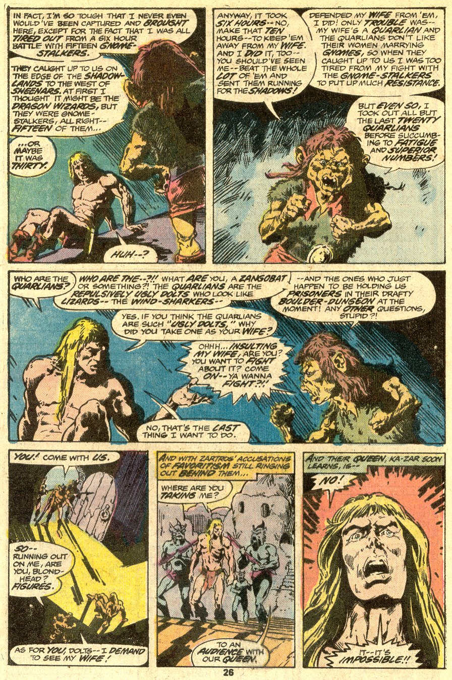 Read online Ka-Zar comic -  Issue #17 - 16