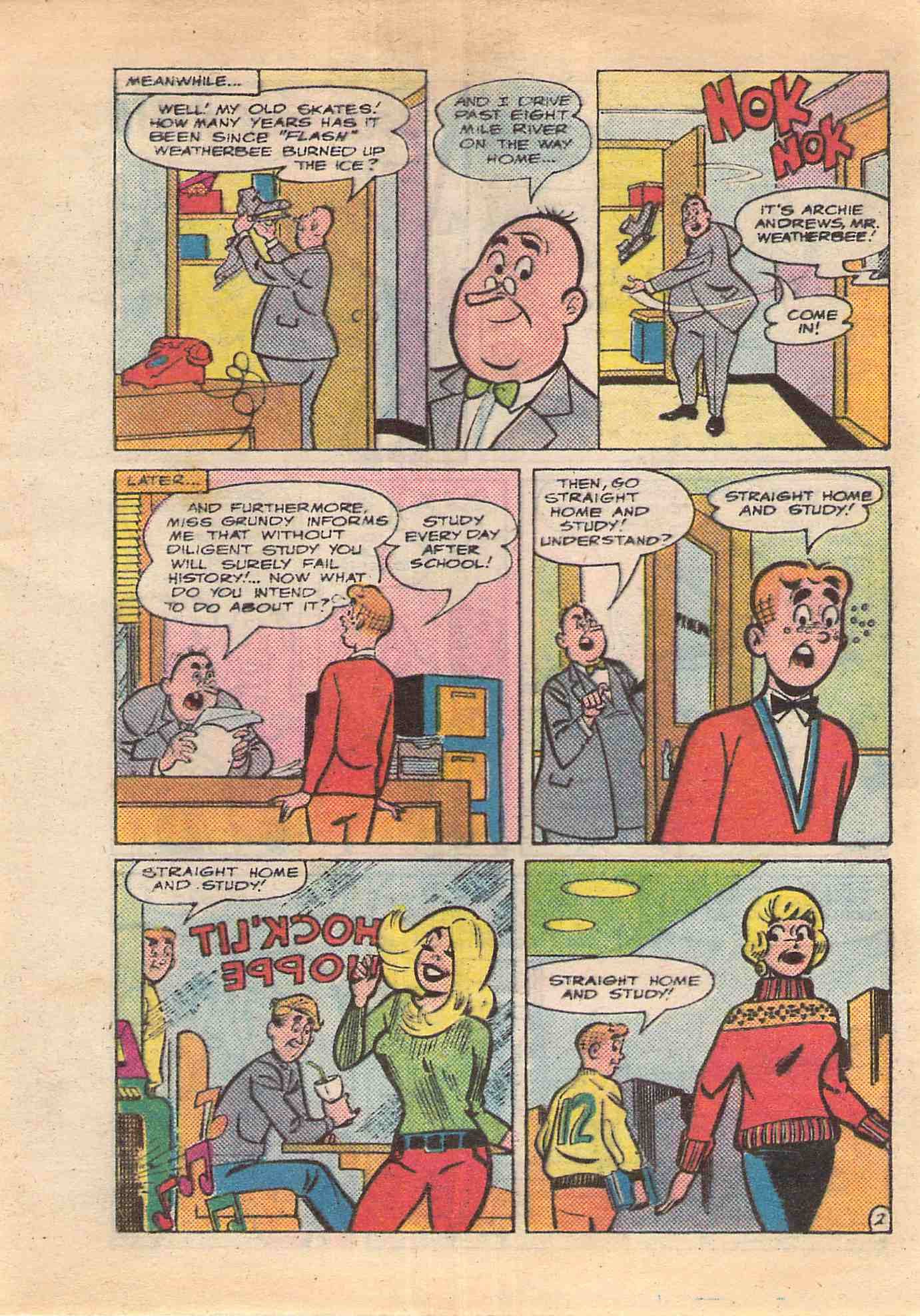 Read online Archie's Double Digest Magazine comic -  Issue #32 - 204