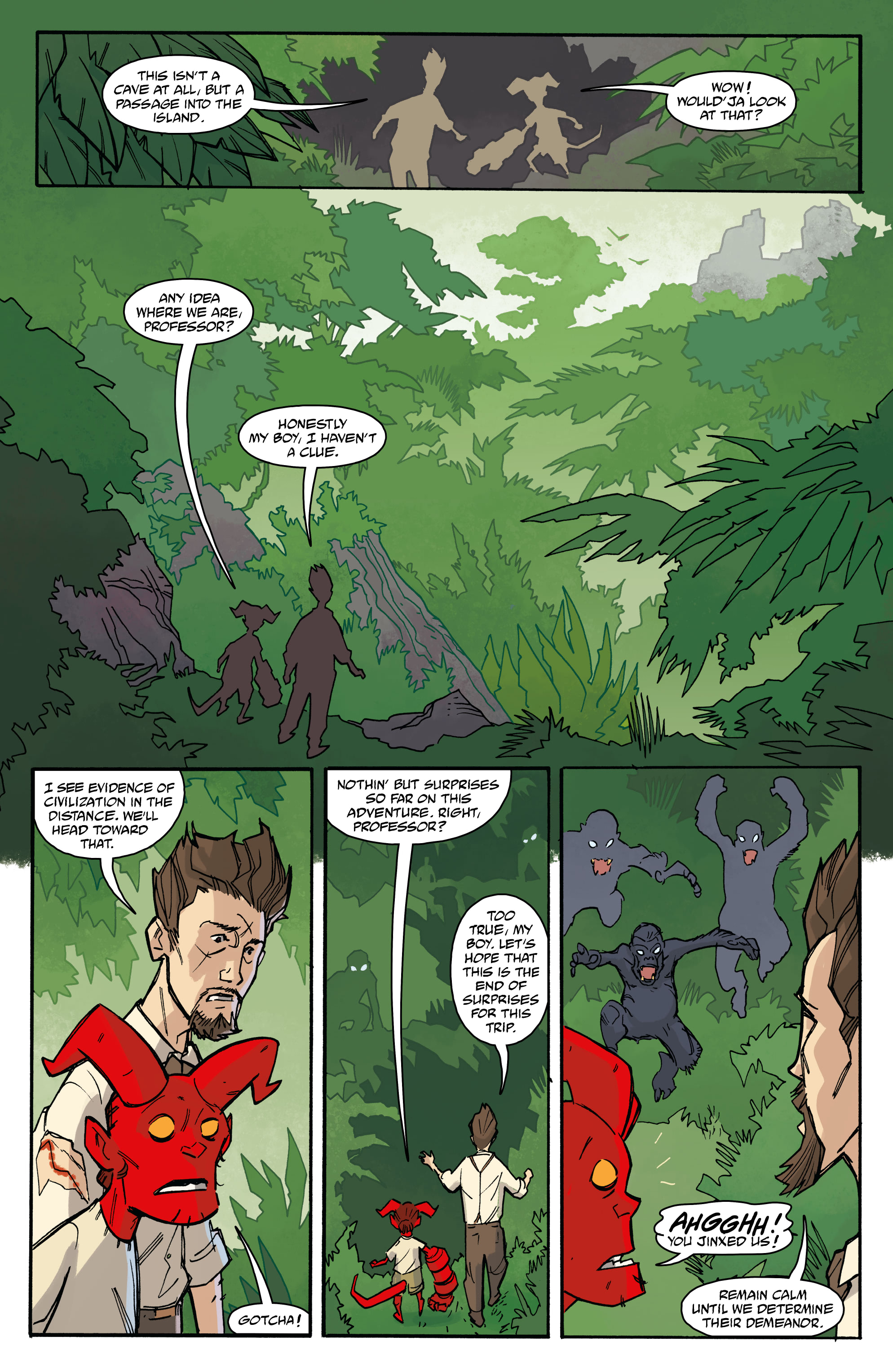 Read online Young Hellboy comic -  Issue #1 - 16