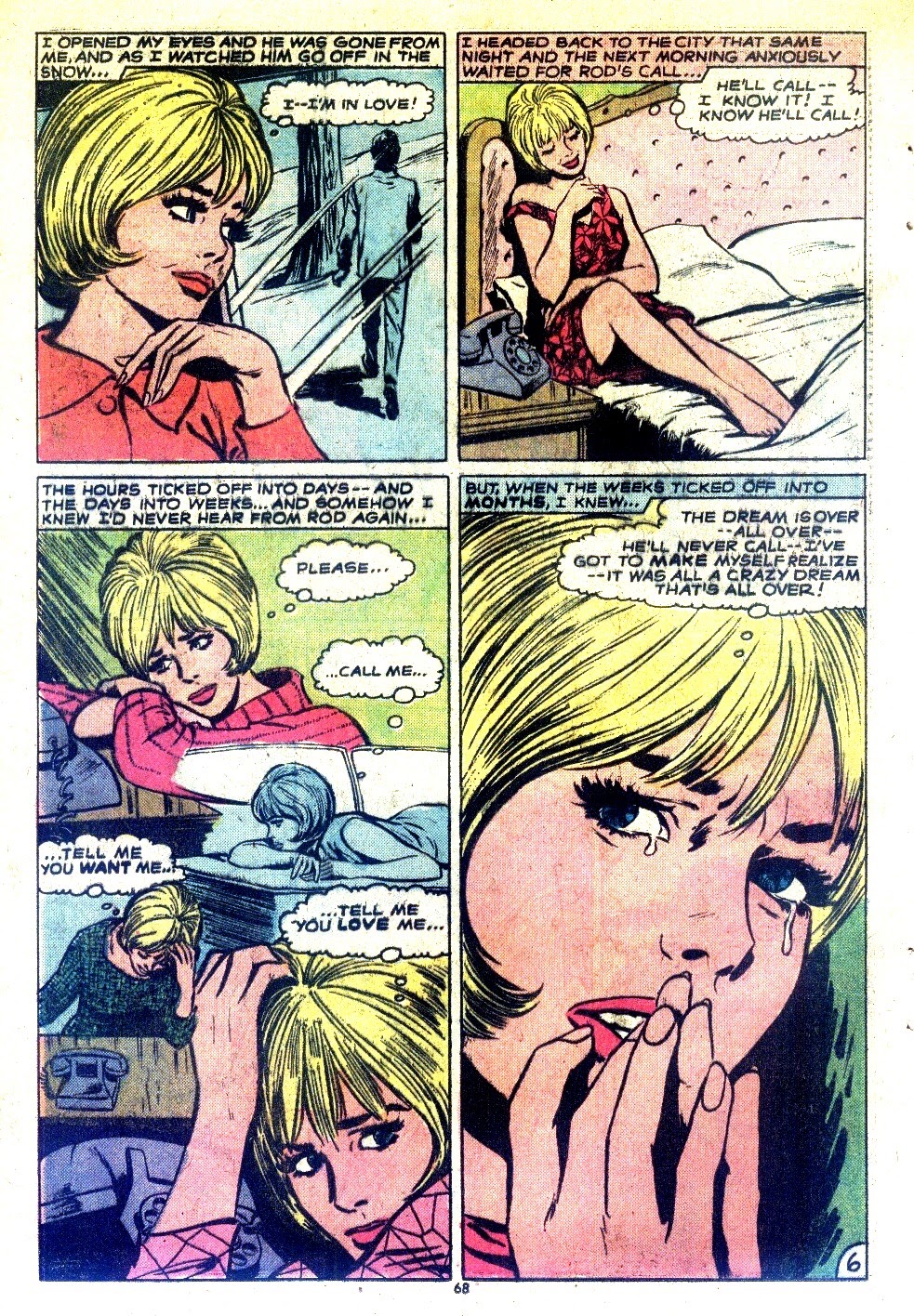 Read online Young Love (1963) comic -  Issue #109 - 68