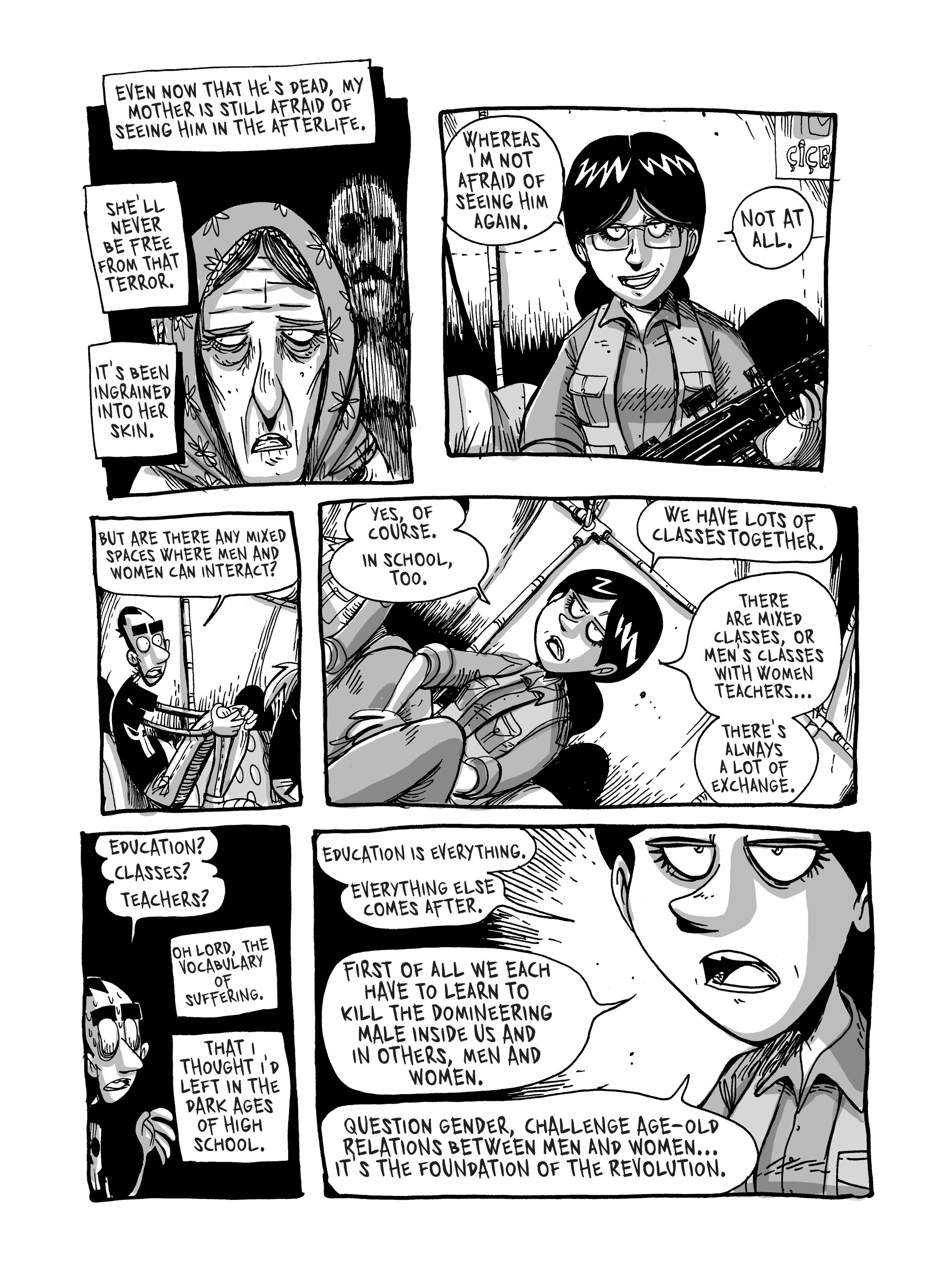 Read online Kobane Calling: Greetings From Northern Syria comic -  Issue # TPB (Part 3) - 21