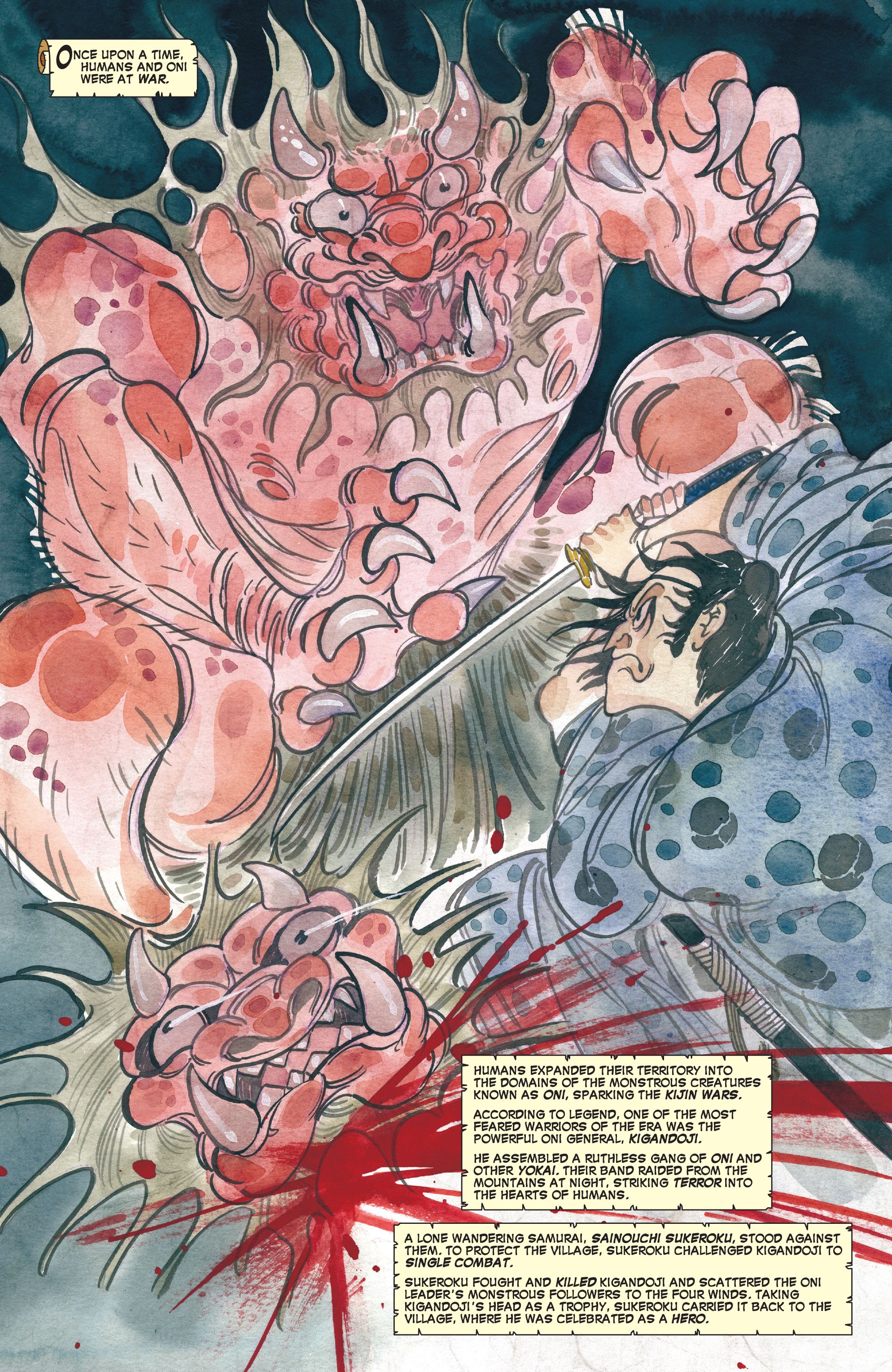 Read online Demon Days: Rising Storm comic -  Issue #1 - 4