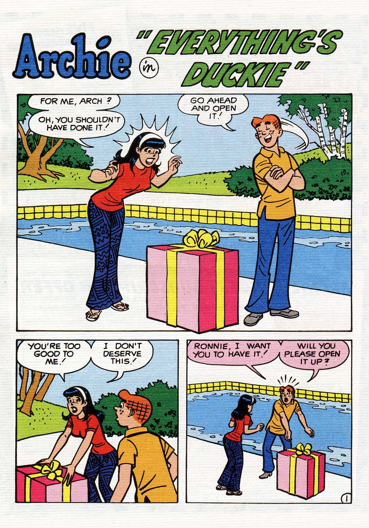 Read online Archie's Double Digest Magazine comic -  Issue #152 - 167